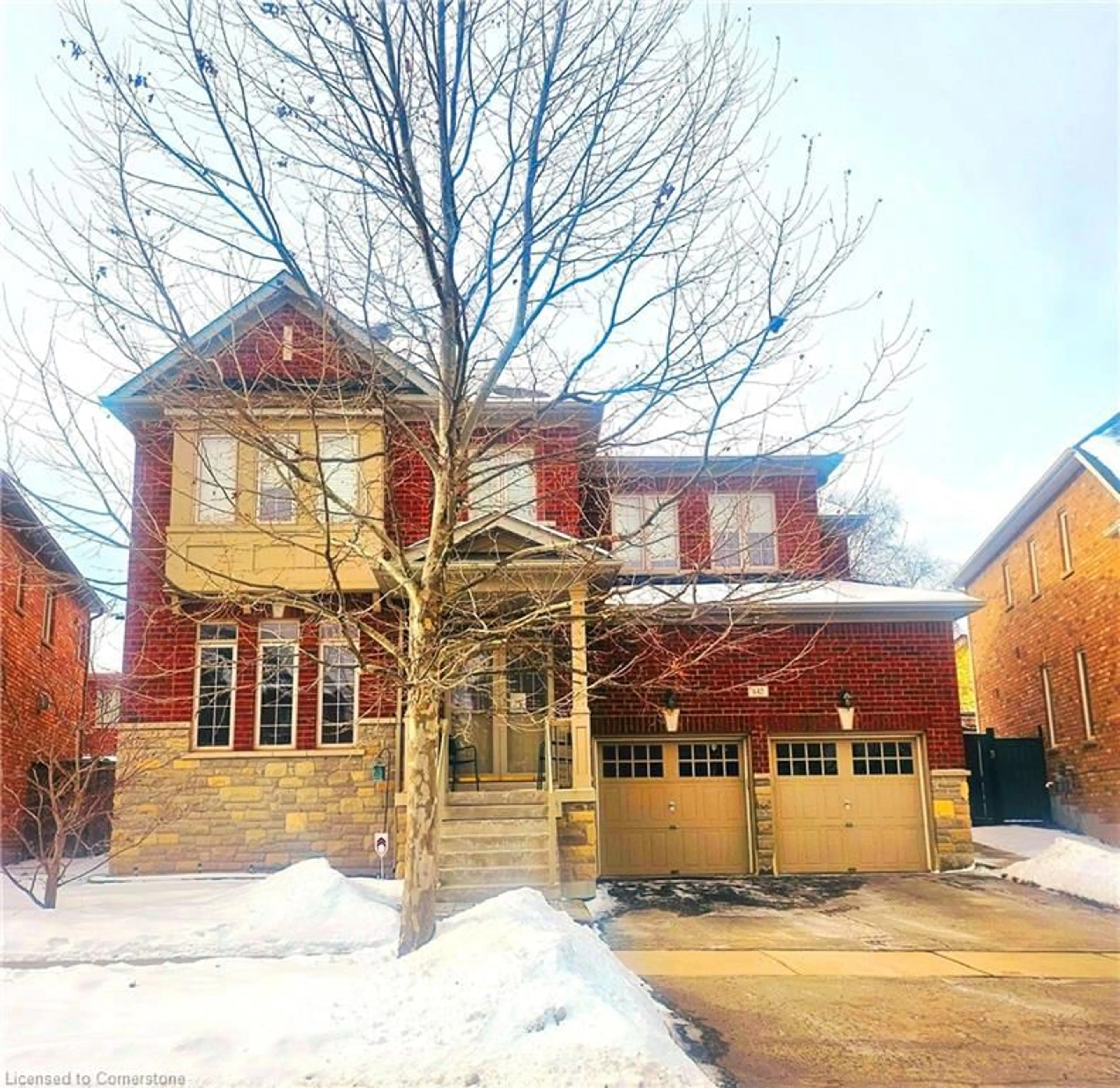 Home with brick exterior material, street for 142 Lloyd Sanderson Dr, Brampton Ontario L6Y 0Z9