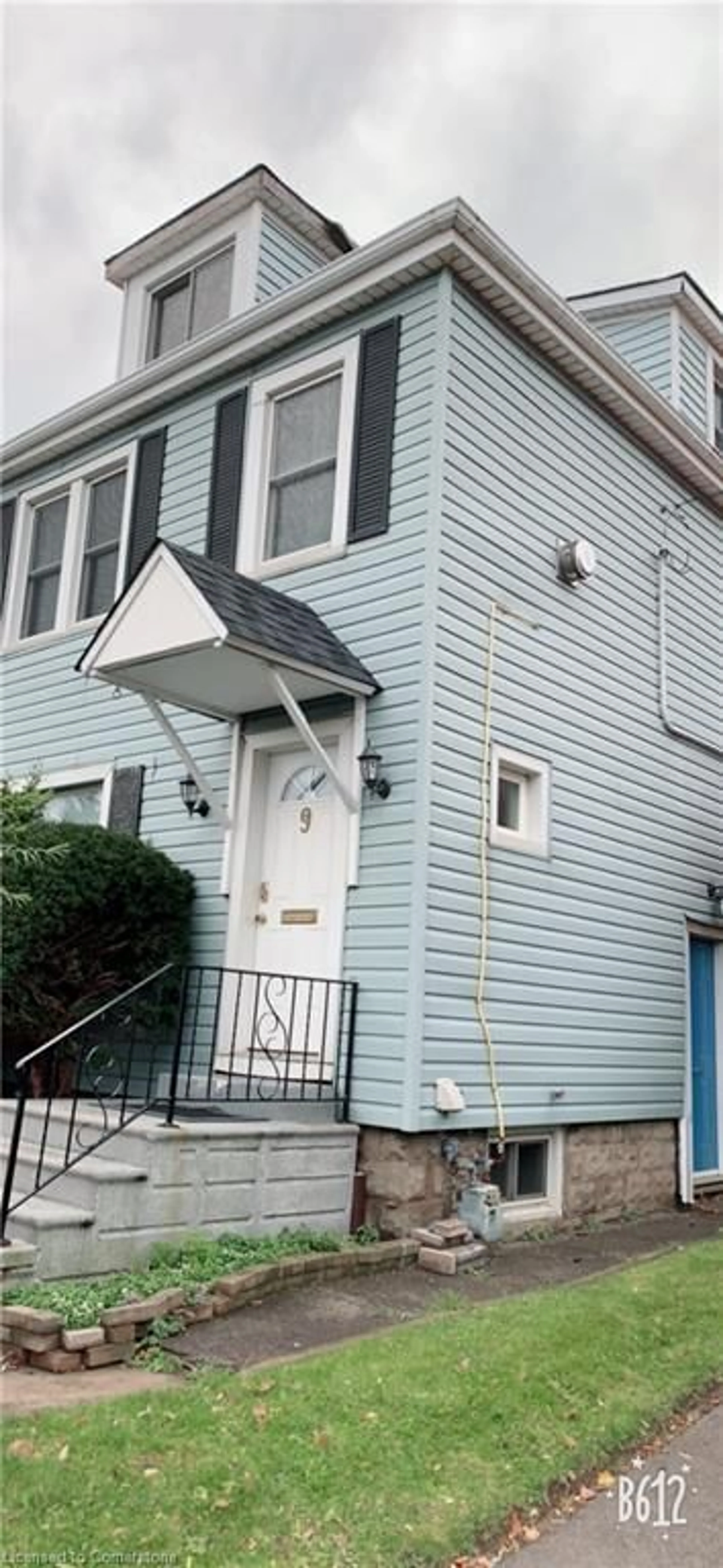 Home with vinyl exterior material, street for 9 Macklin St, Hamilton Ontario L8S 3R9