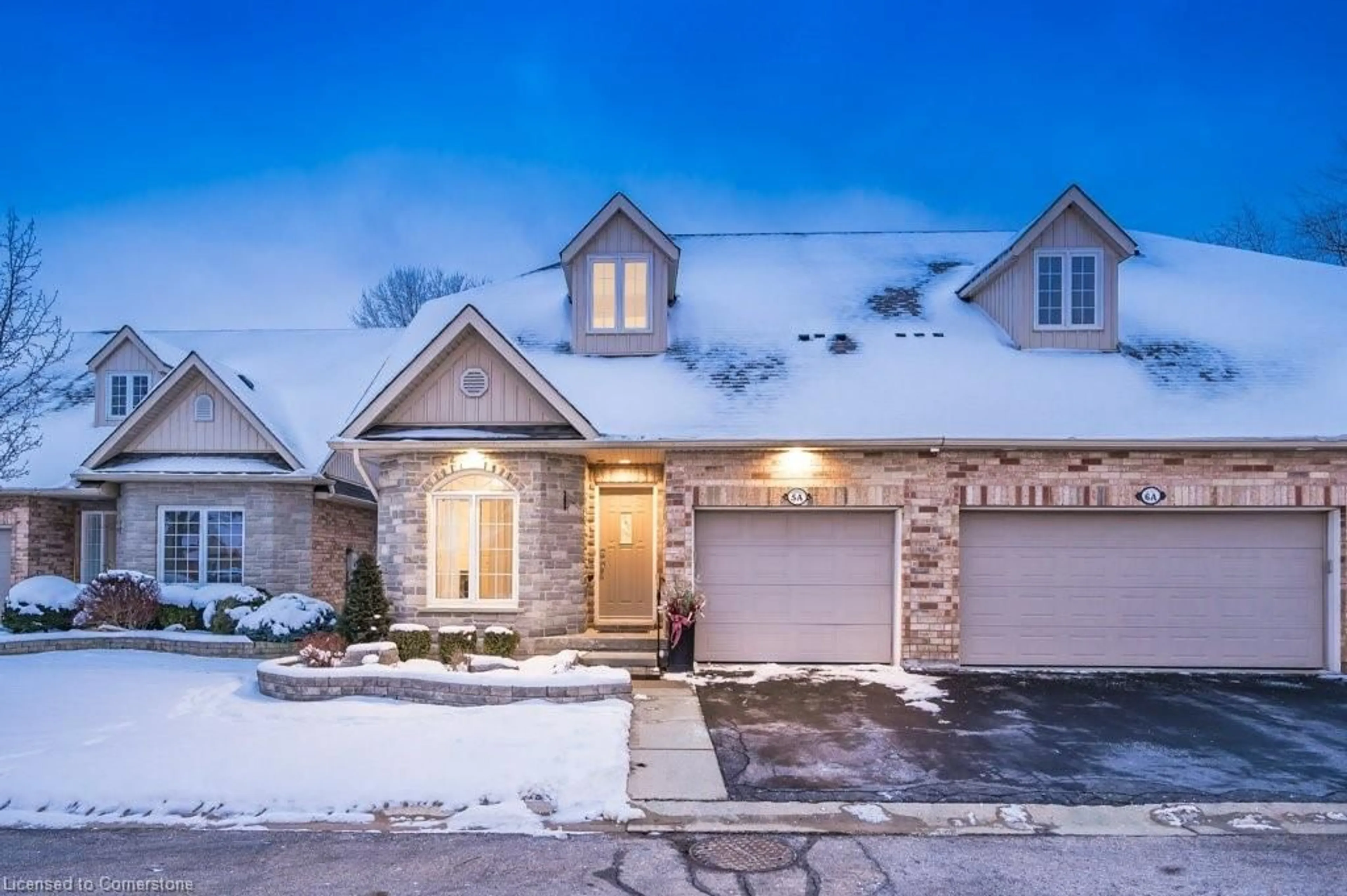 Home with brick exterior material, street for 350 Doon Valley Dr #5A, Kitchener Ontario N2P 2M9