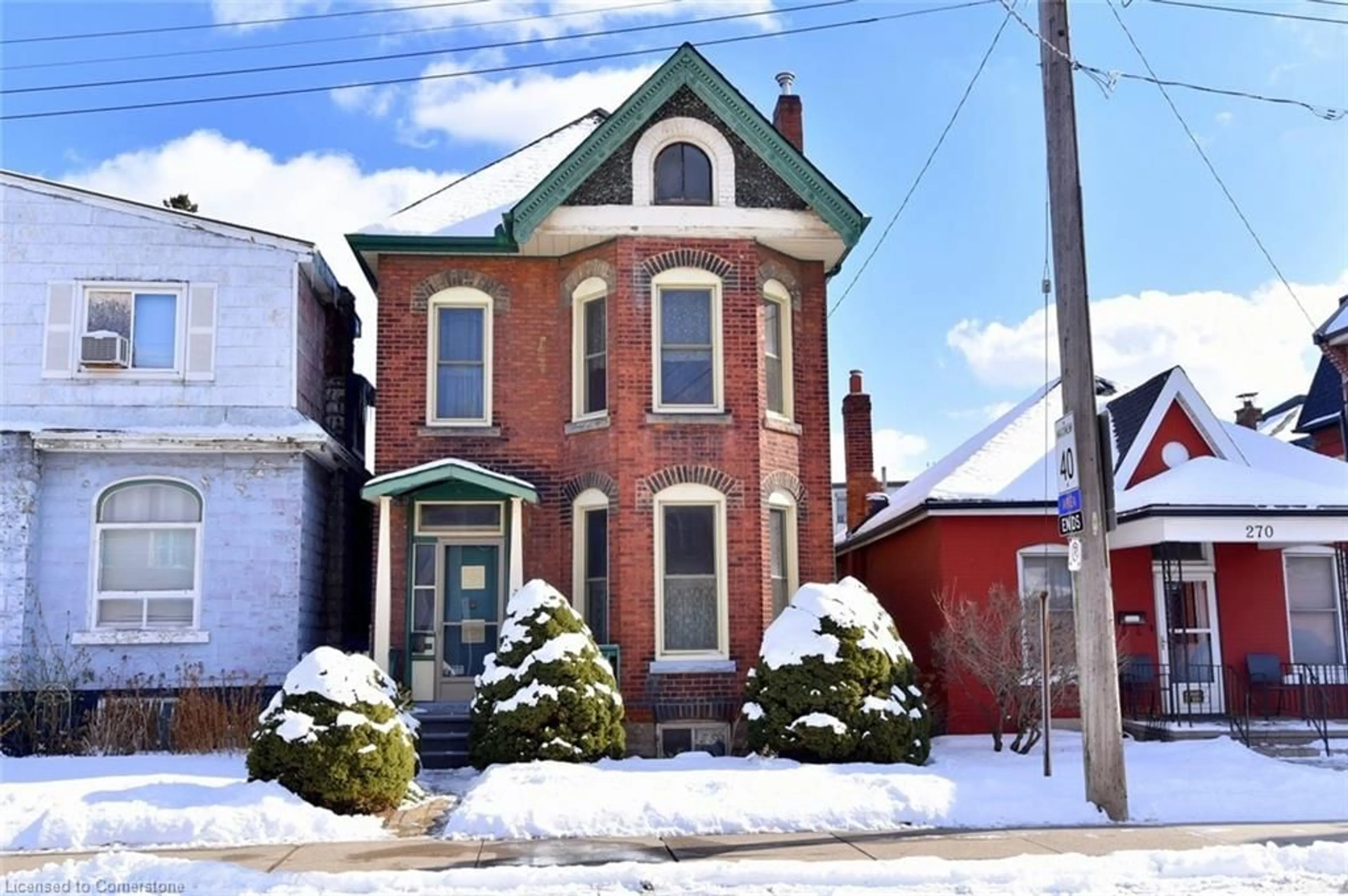 Home with brick exterior material, street for 272 East Ave, Hamilton Ontario L8L 5J5