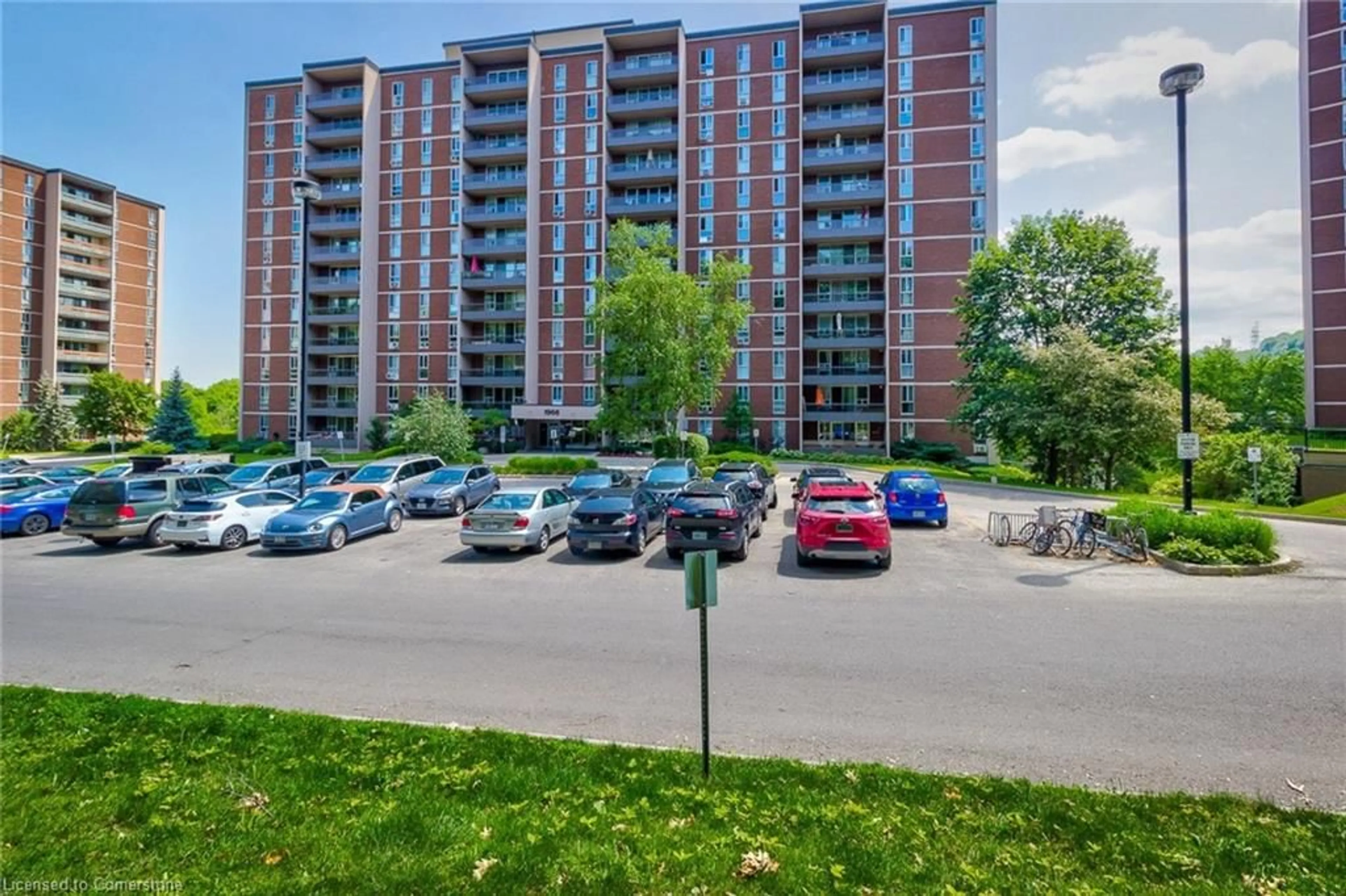 A pic from outside/outdoor area/front of a property/back of a property/a pic from drone, street for 1966 Main St #402, Hamilton Ontario L8S 1J6