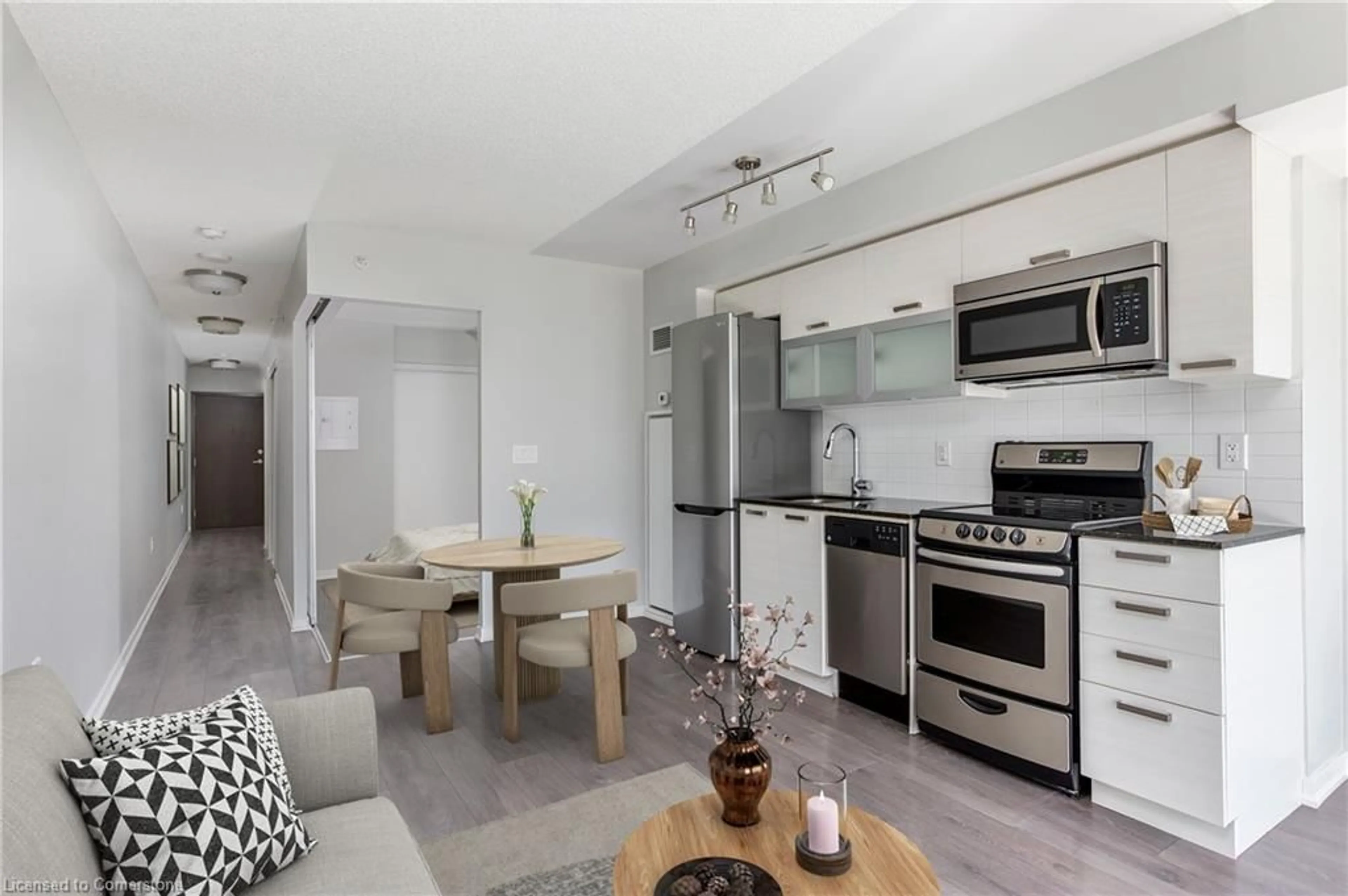 Open concept kitchen, unknown for 36 Lisgar St #507, Toronto Ontario M6J 0C7