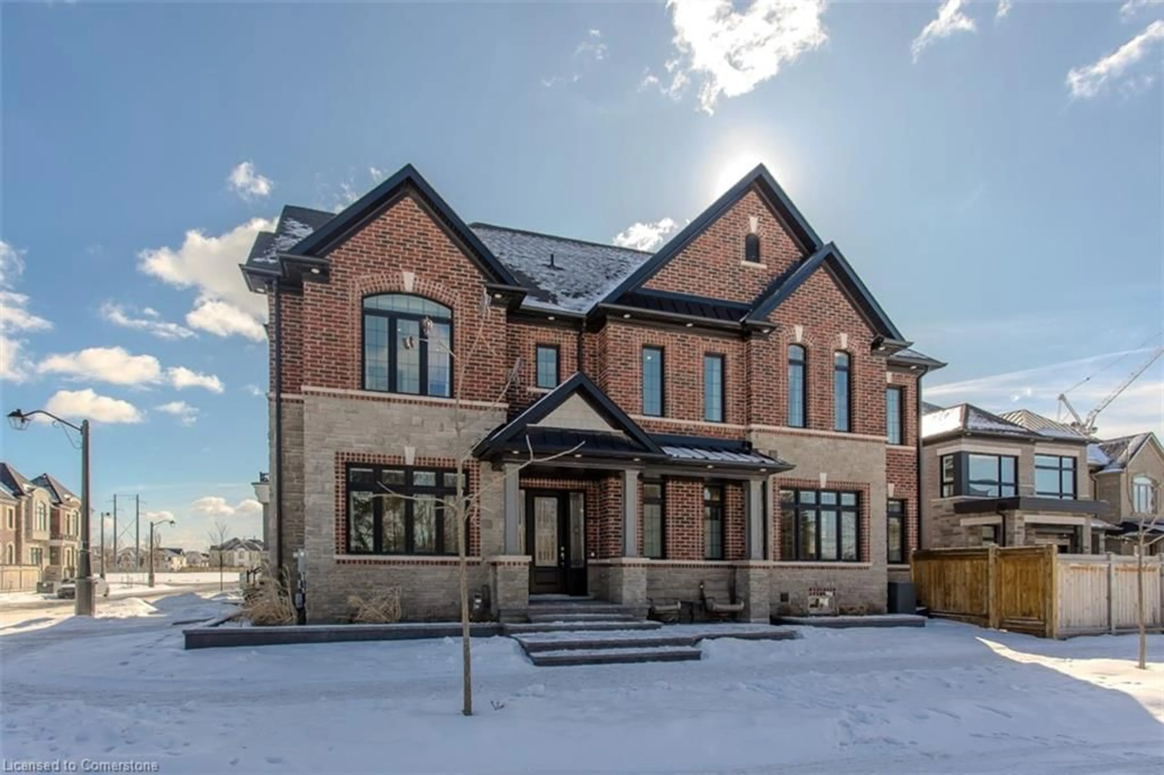 Home with brick exterior material, building for 2398 Aubrey Turquand Trail, Oakville Ontario L6M 5L5