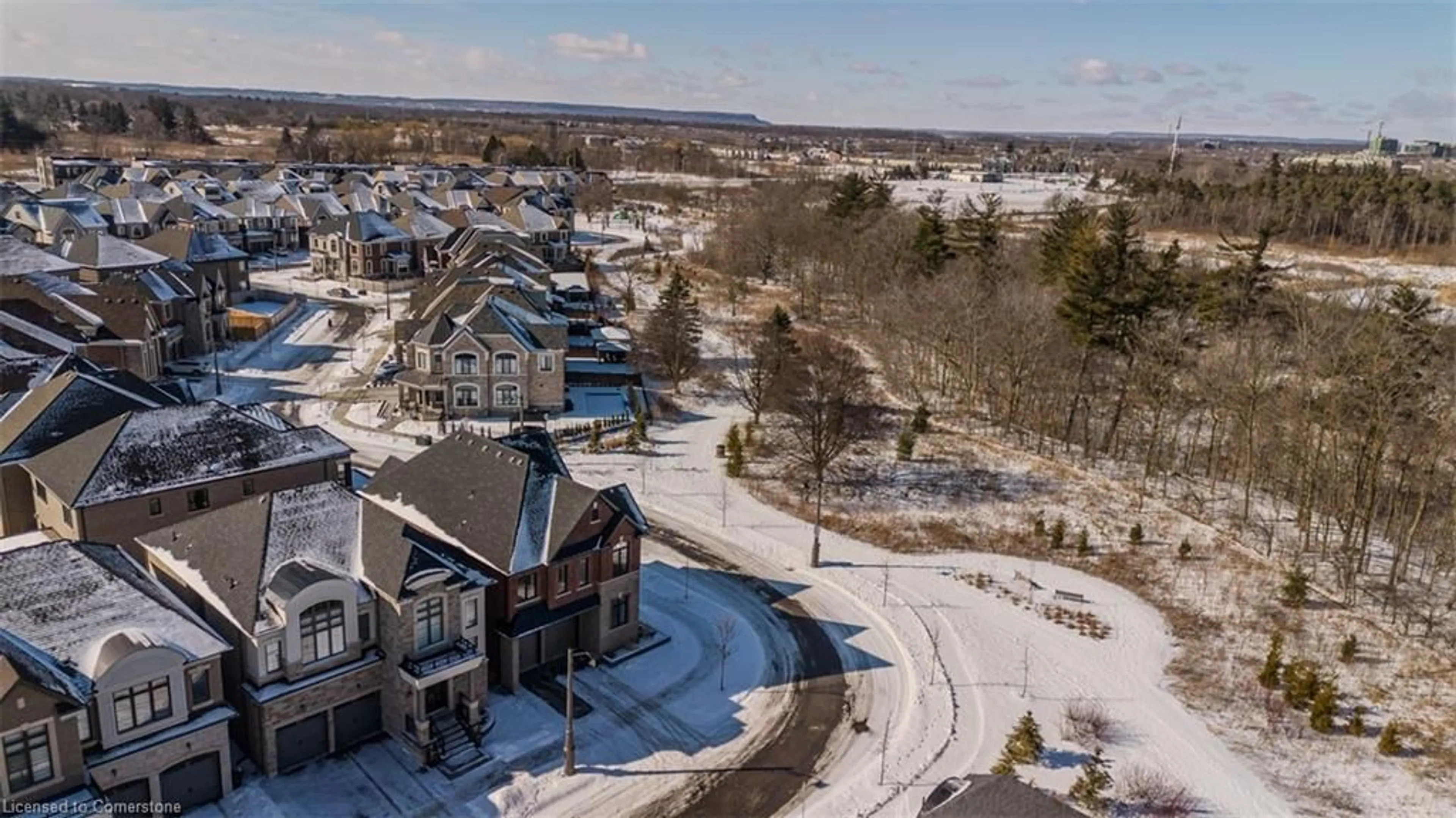 A pic from outside/outdoor area/front of a property/back of a property/a pic from drone, unknown for 2398 Aubrey Turquand Trail, Oakville Ontario L6M 5L5