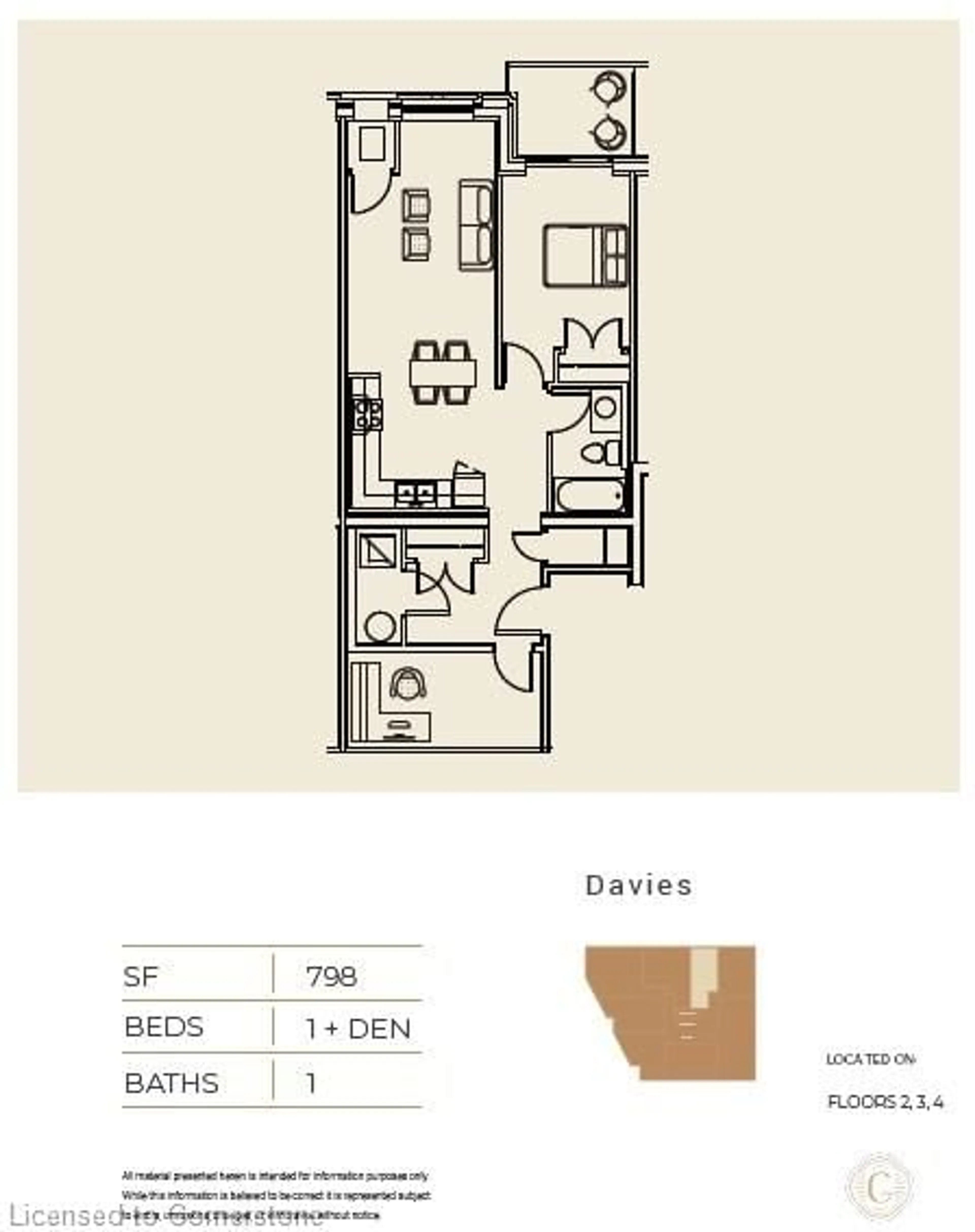 Floor plan for 16-20 George St, Cambridge Ontario N1S 2M8