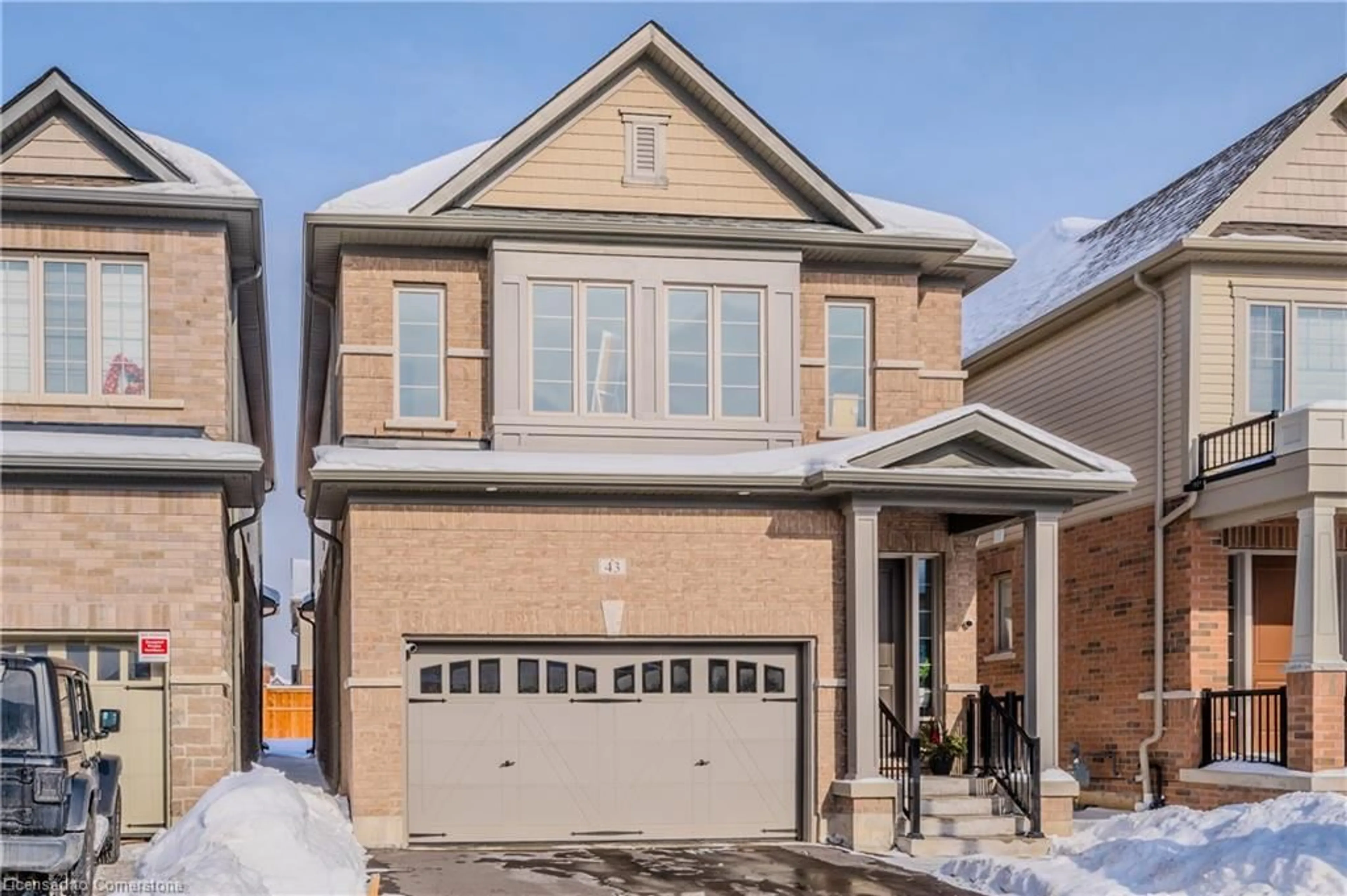 Home with brick exterior material, street for 43 Georgina St, Kitchener Ontario N2R 0S6