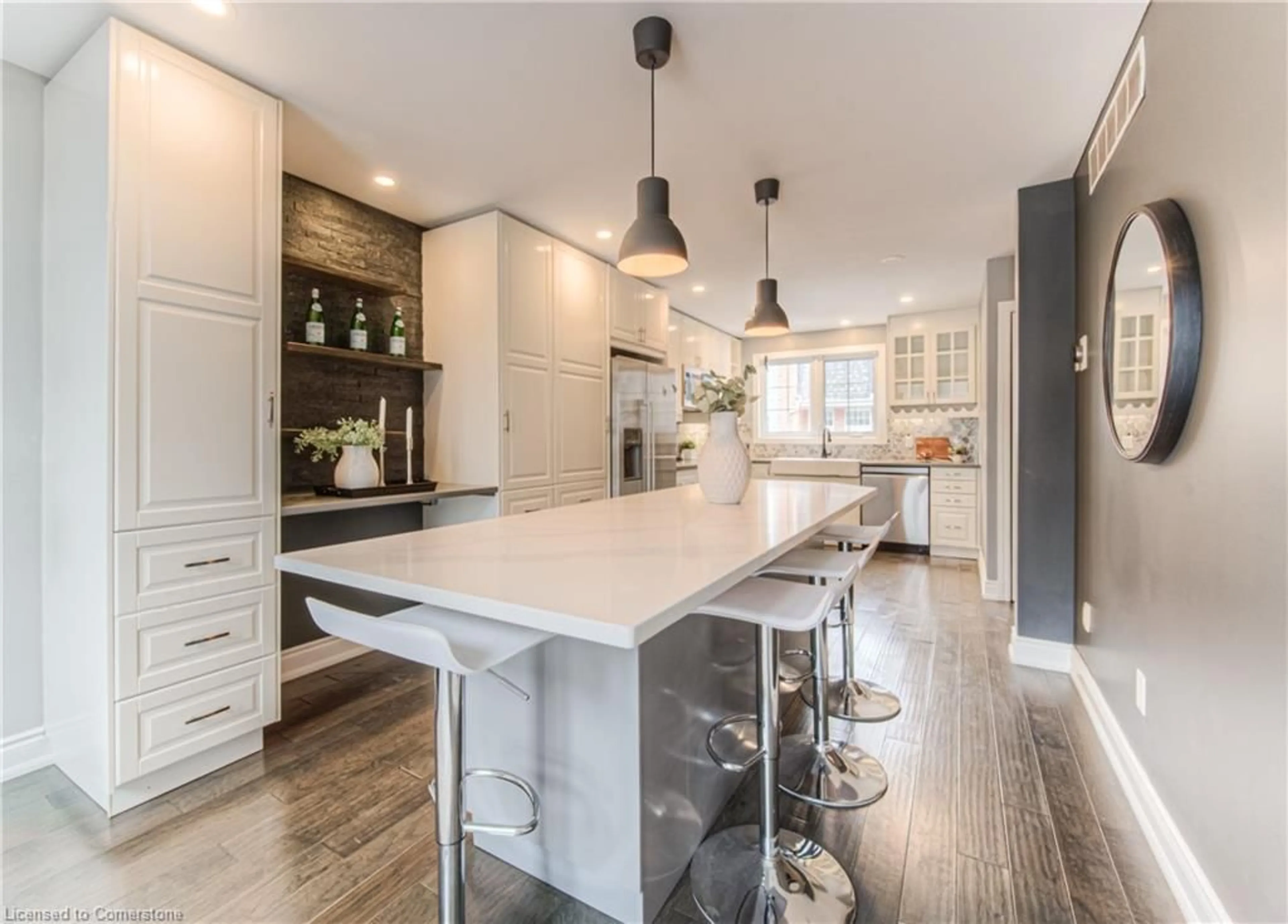 Open concept kitchen, unknown for 28 Mansion St #10, Kitchener Ontario N2H 2J6