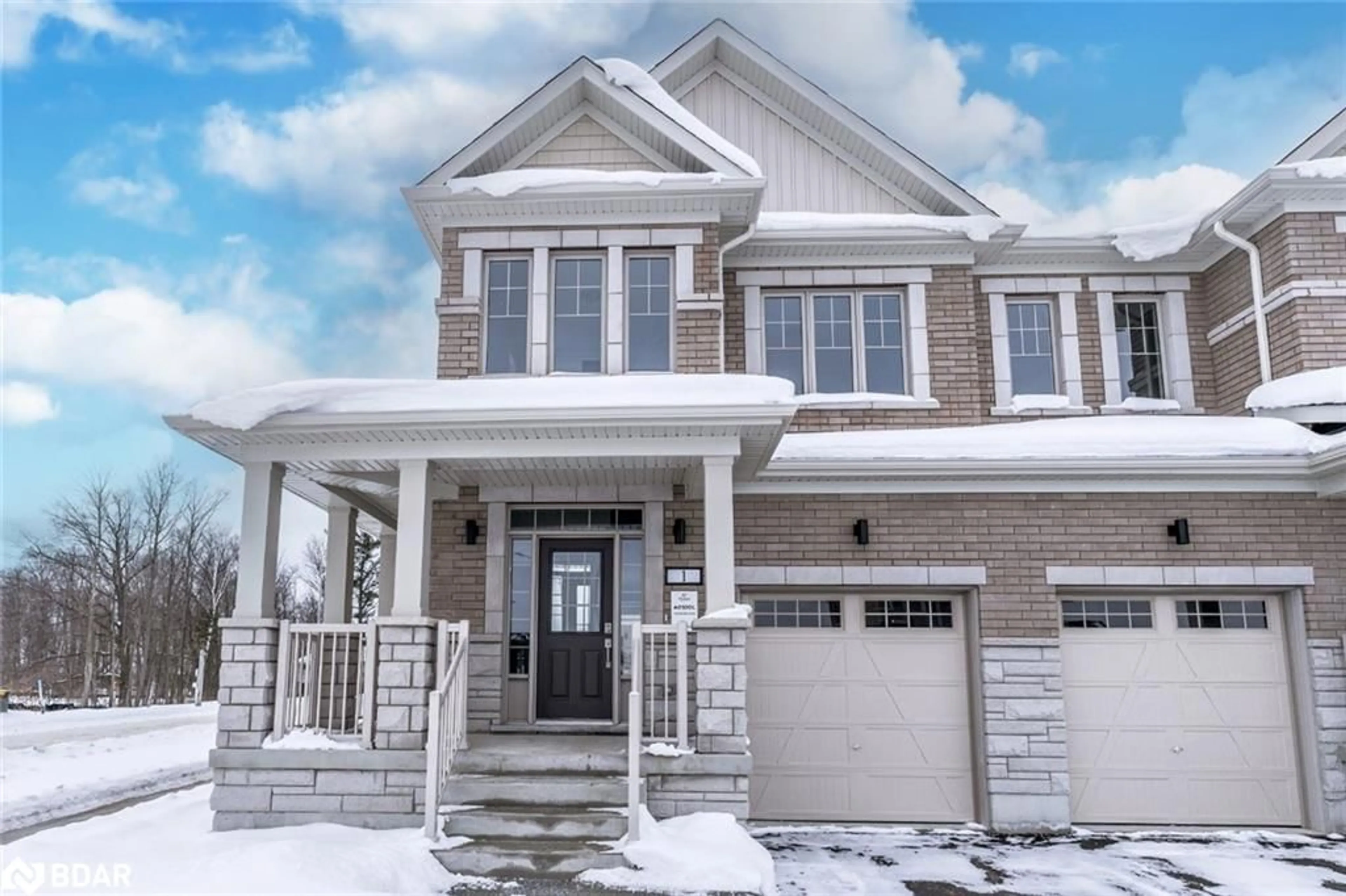 Home with brick exterior material, street for 1 Amsterdam Dr, Barrie Ontario L9J 0Z4