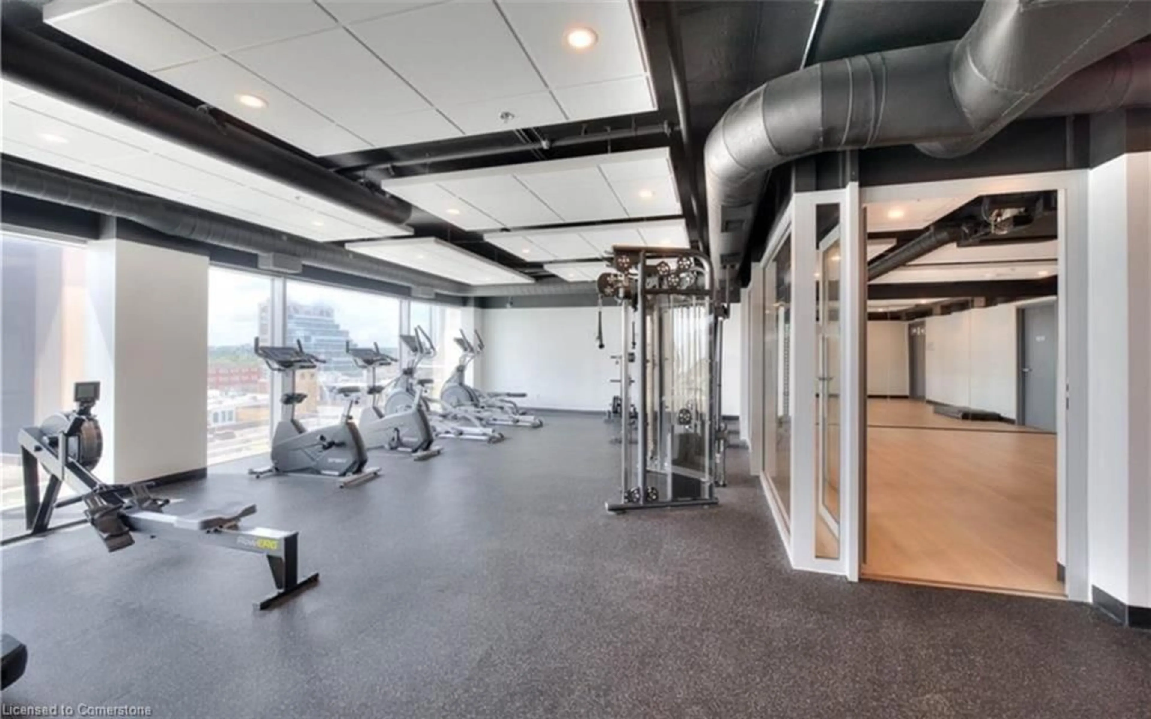 Gym or fitness room for 60 Frederick St #1507, Kitchener Ontario N2H 0C7