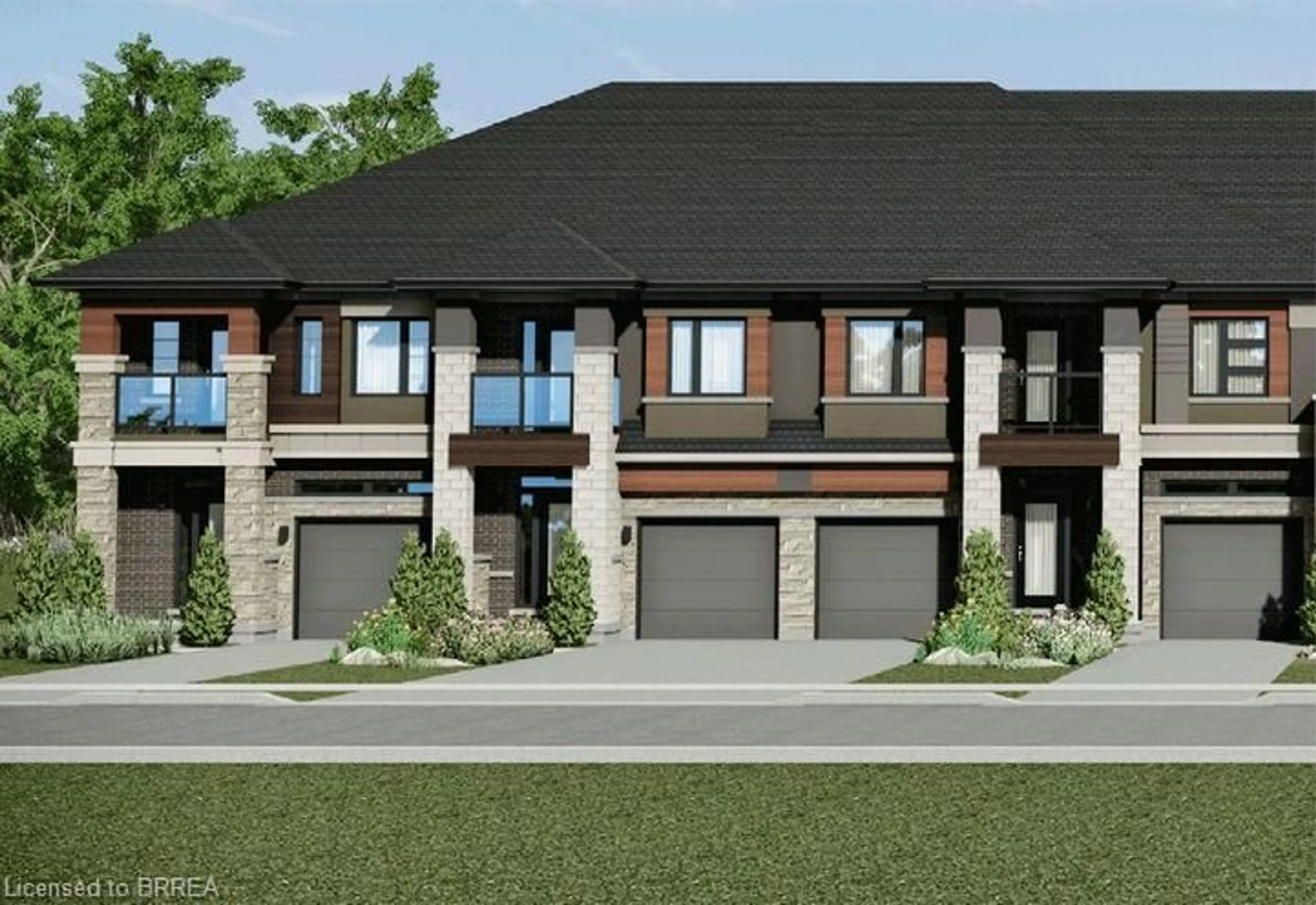 Home with brick exterior material, street for 72 Mckernan Ave, Brantford Ontario N3R 1J2