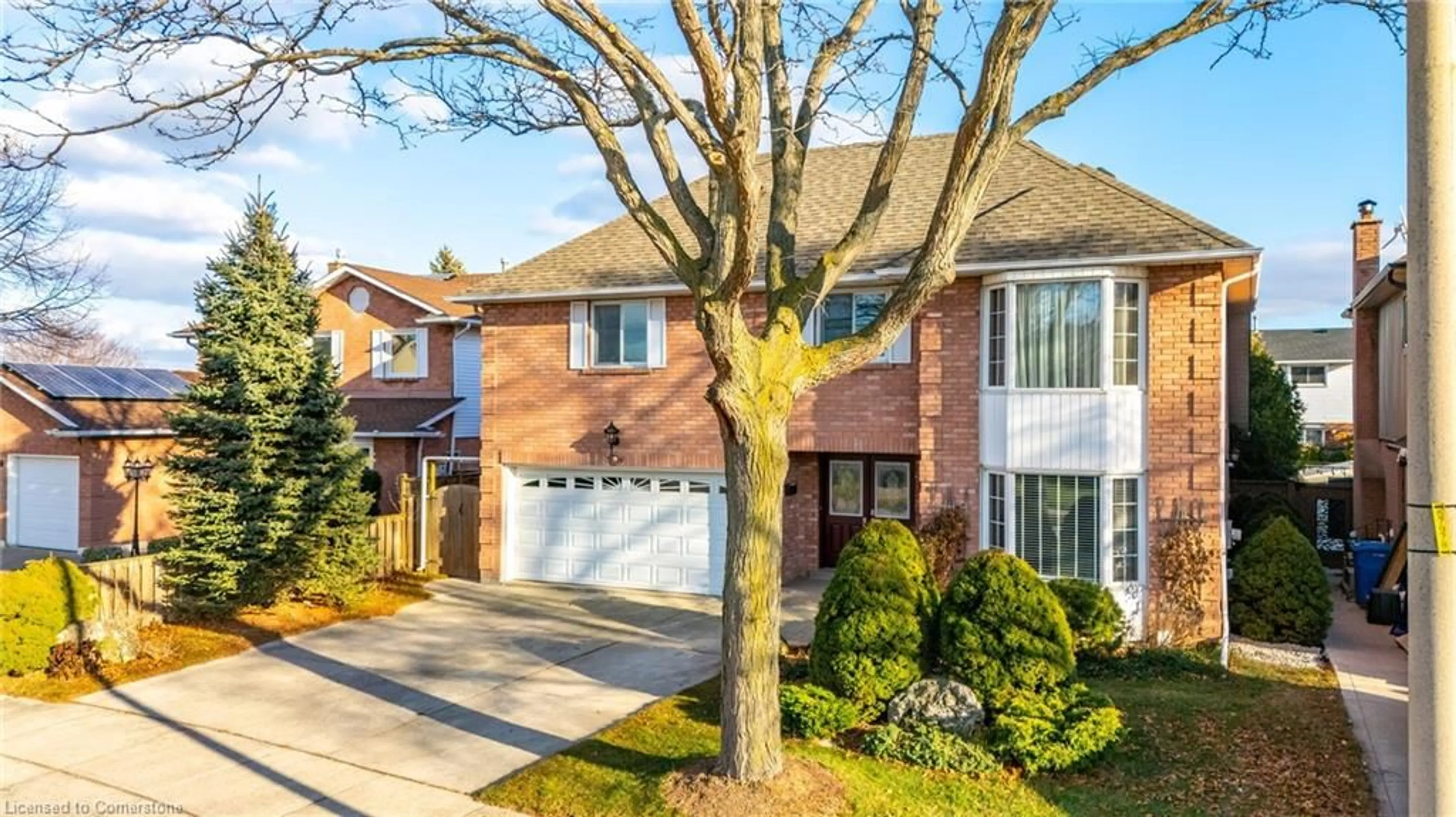 Home with brick exterior material, street for 54 Goldcrest Dr, Stoney Creek Ontario L8G 4T6