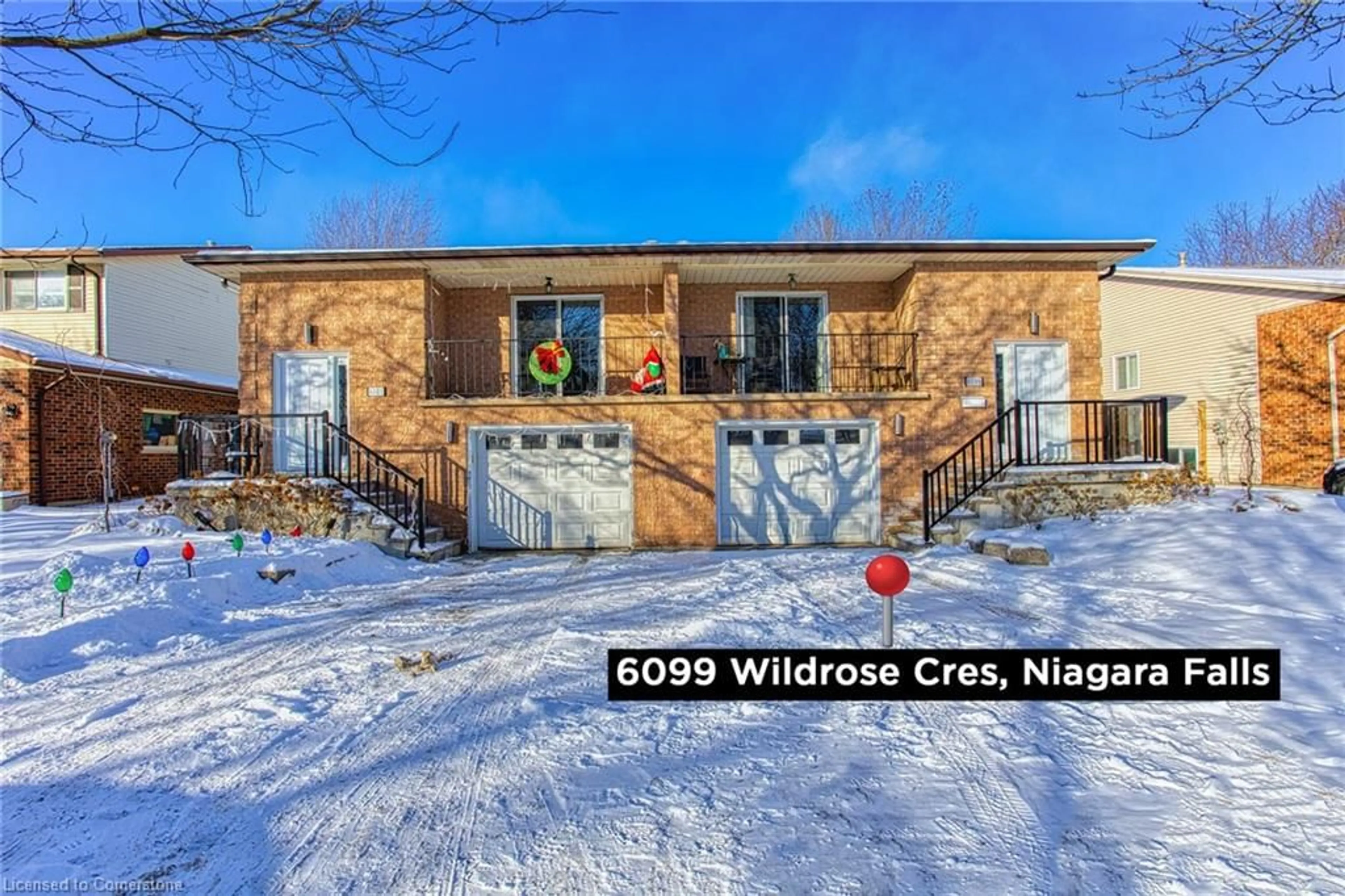 Home with brick exterior material, unknown for 6099 Wildrose Cres, Niagara Falls Ontario L2G 7T3