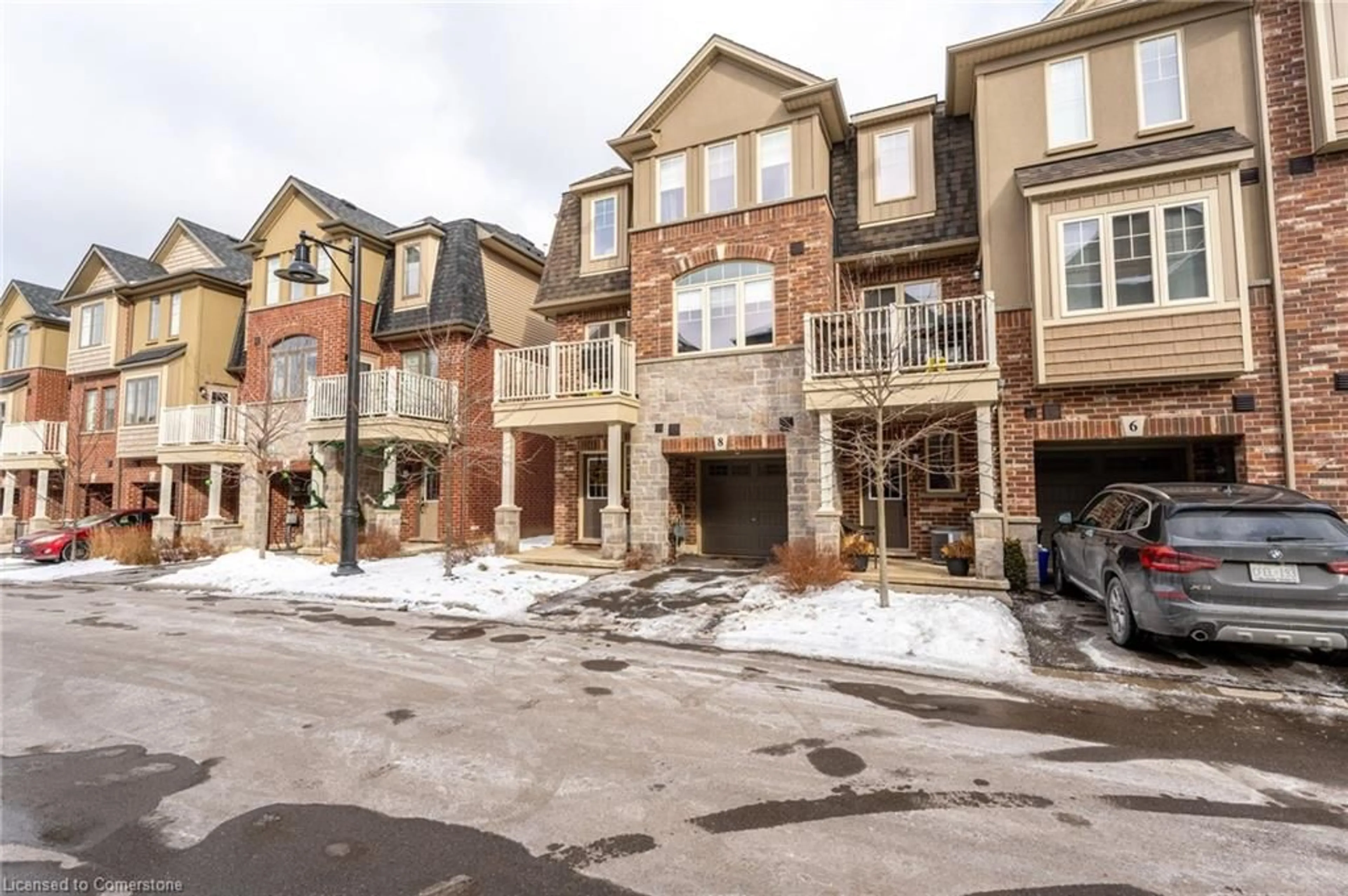 A pic from outside/outdoor area/front of a property/back of a property/a pic from drone, street for 8 Birot Lane, Ancaster Ontario L9G 3K9