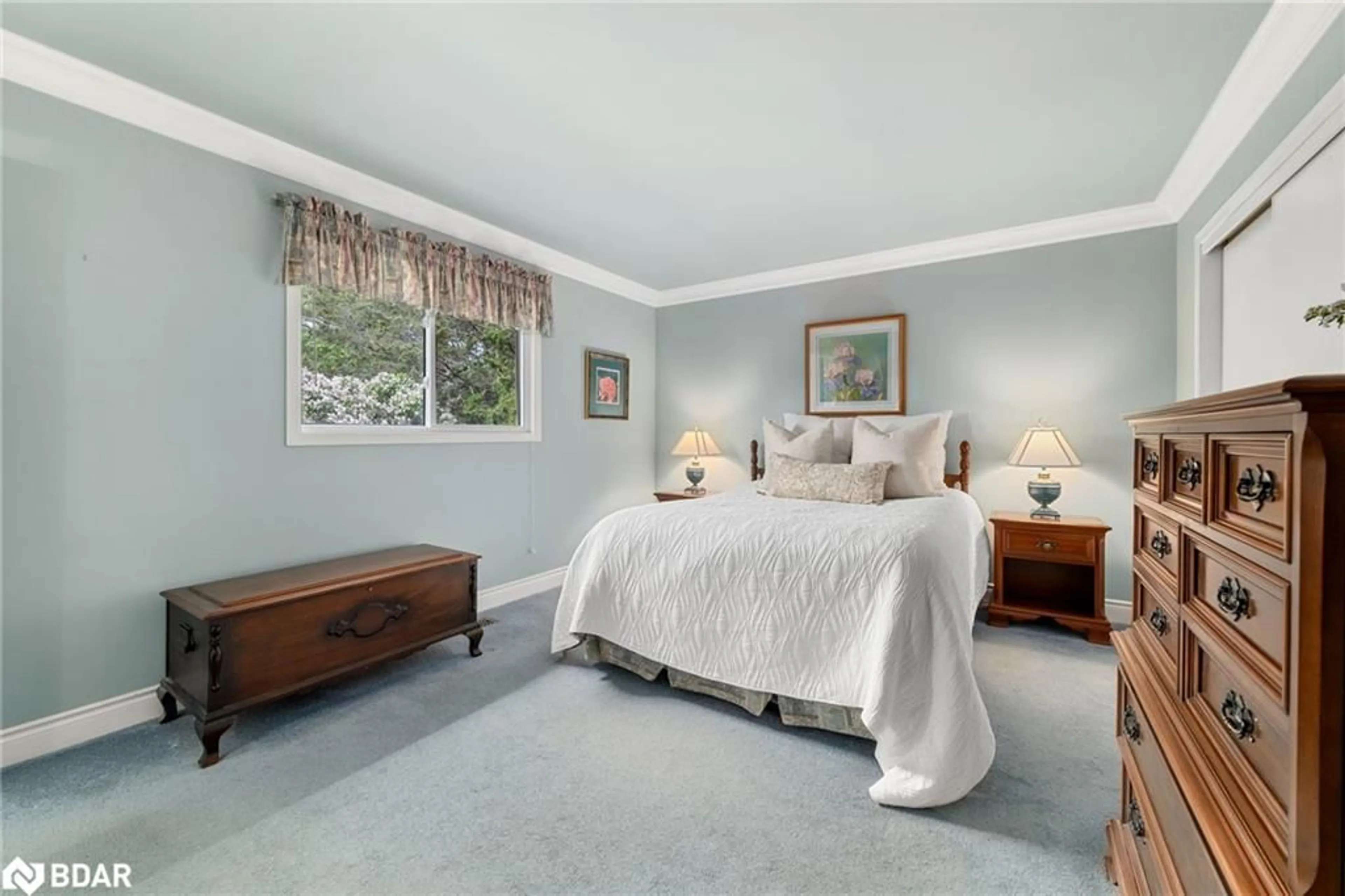 Bedroom with bed, unknown for 3286 County Rd 3, Prince Edward County Ontario K0K 1L0