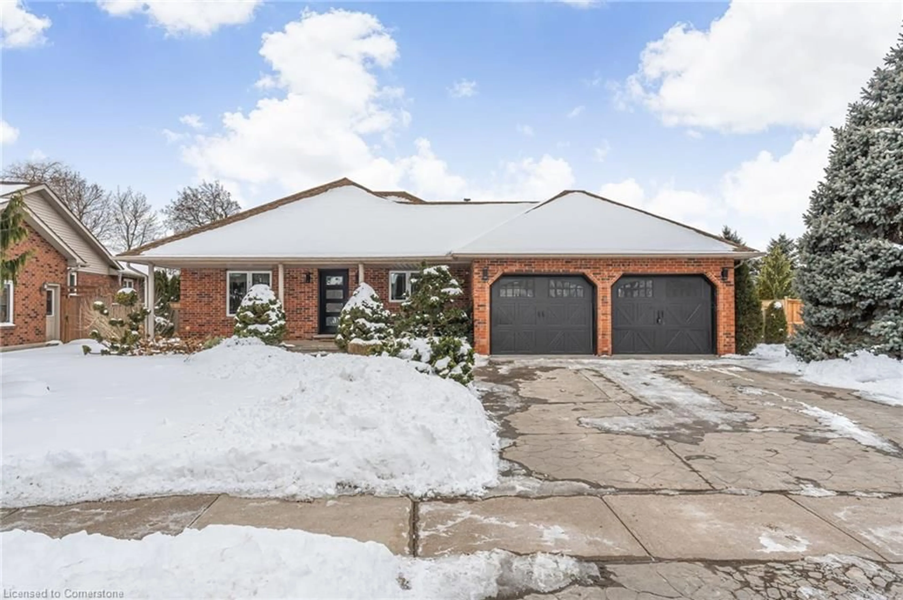 Home with brick exterior material, street for 14 Farewell Cres, Smithville Ontario L0R 2A0