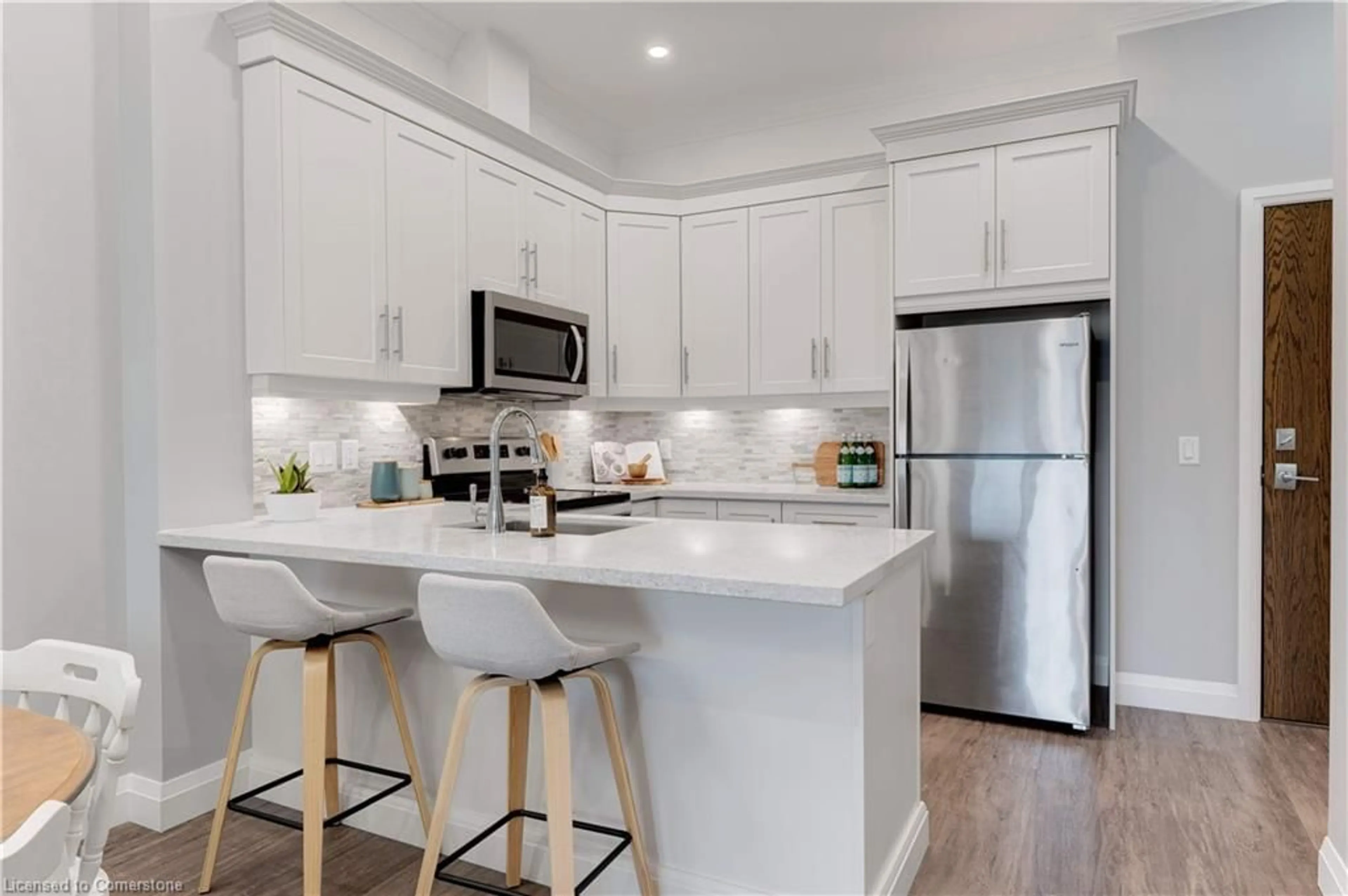 Open concept kitchen, unknown for 30 Hamilton St #108, Waterdown Ontario L8B 1V8