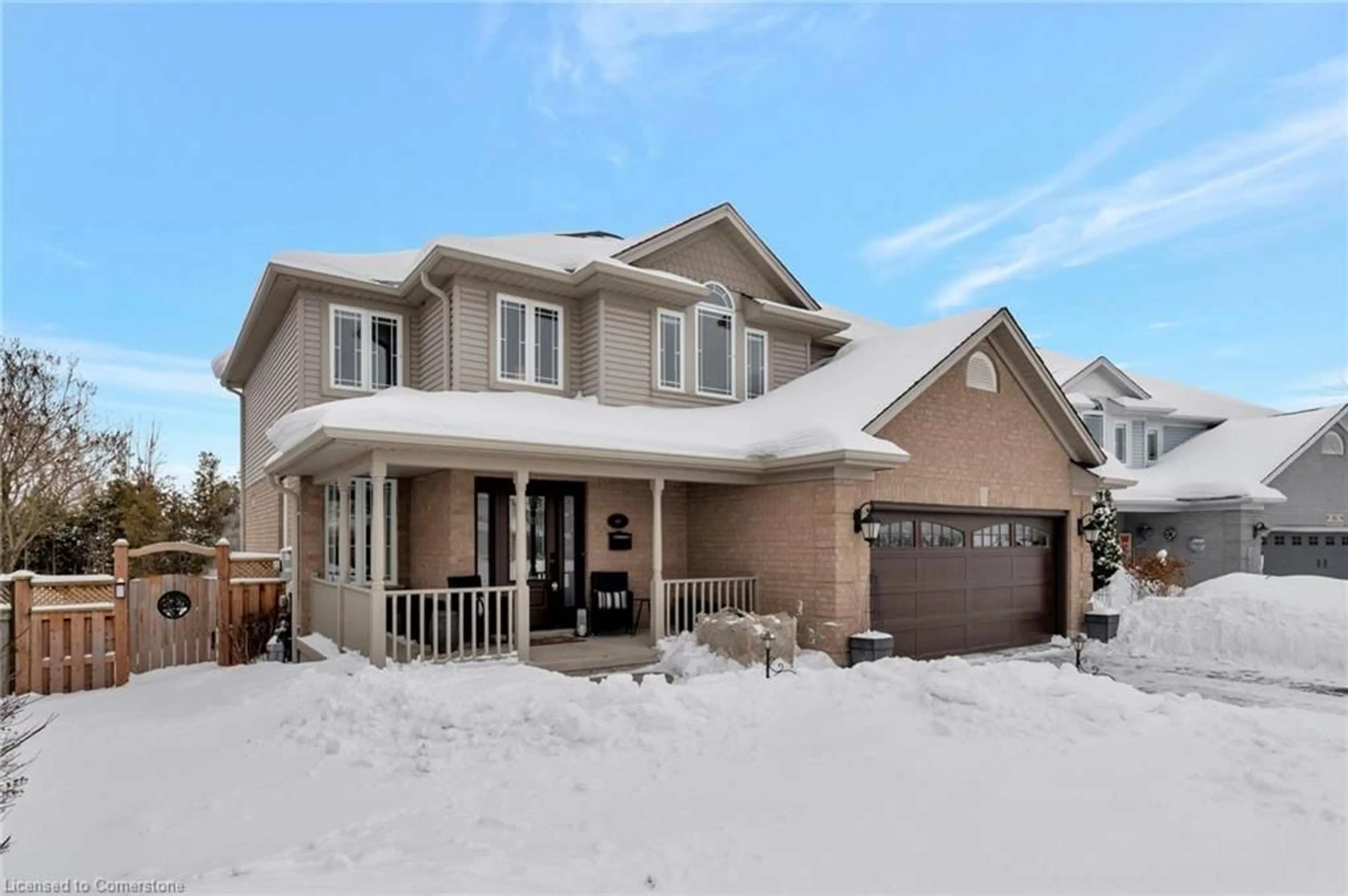 Home with brick exterior material, street for 18 Stiefelmeyer Cres, Baden Ontario N3A 2L1