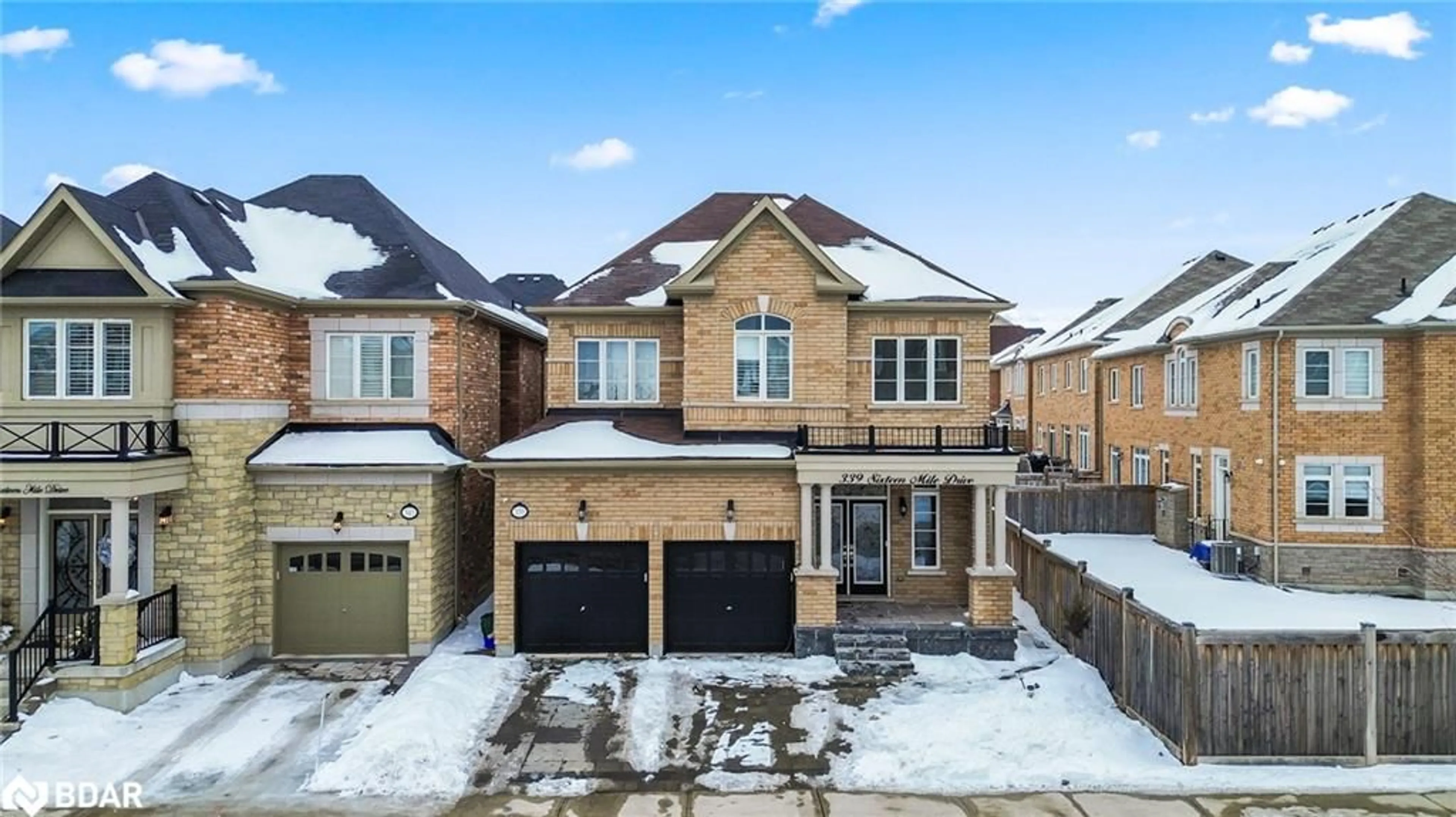 Home with brick exterior material, street for 339 Sixteen Mile Dr, Oakville Ontario L6M 0Z5