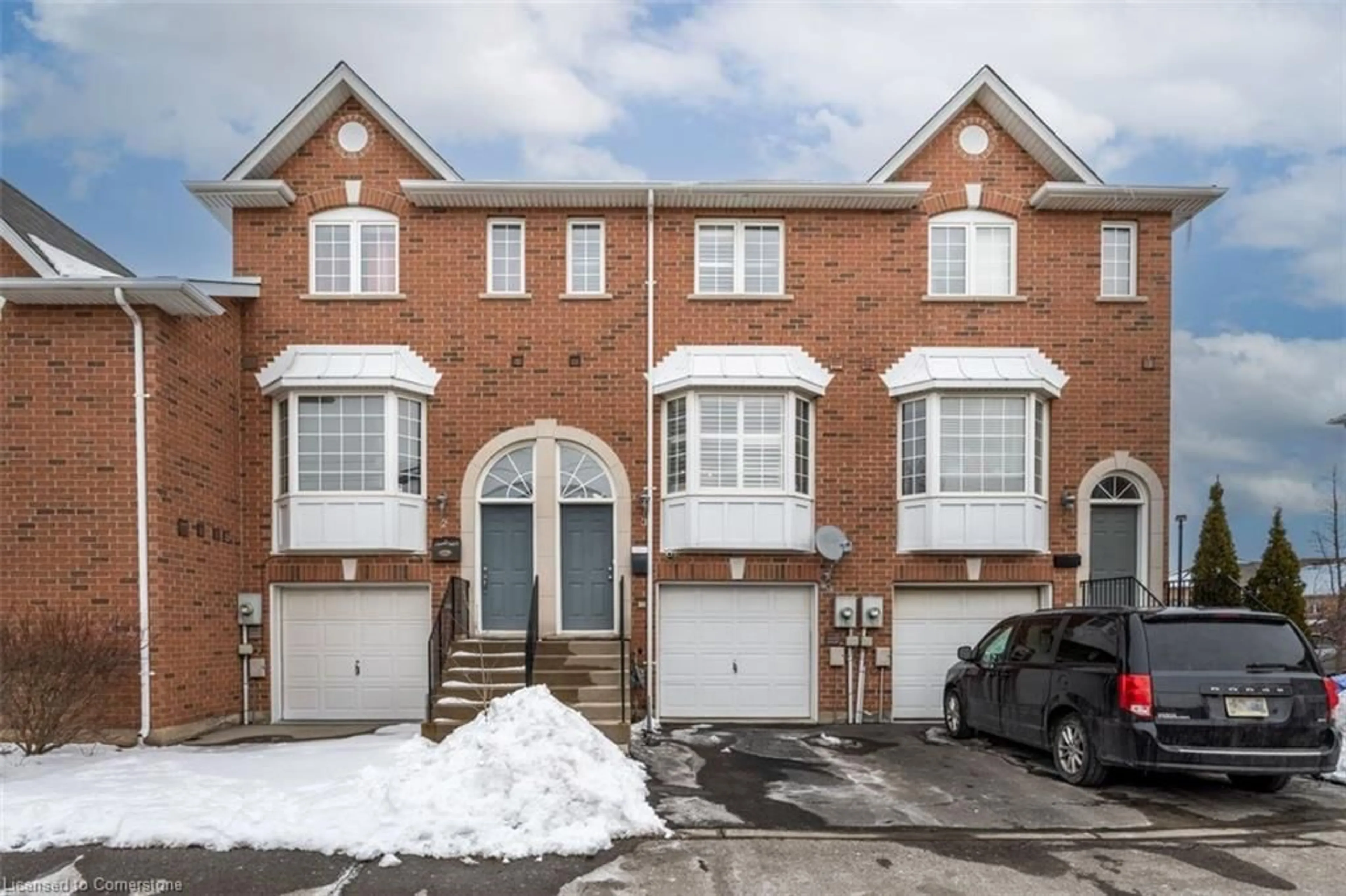 Home with brick exterior material, street for 437 Highway No. 8 #3, Stoney Creek Ontario L8E 2H7