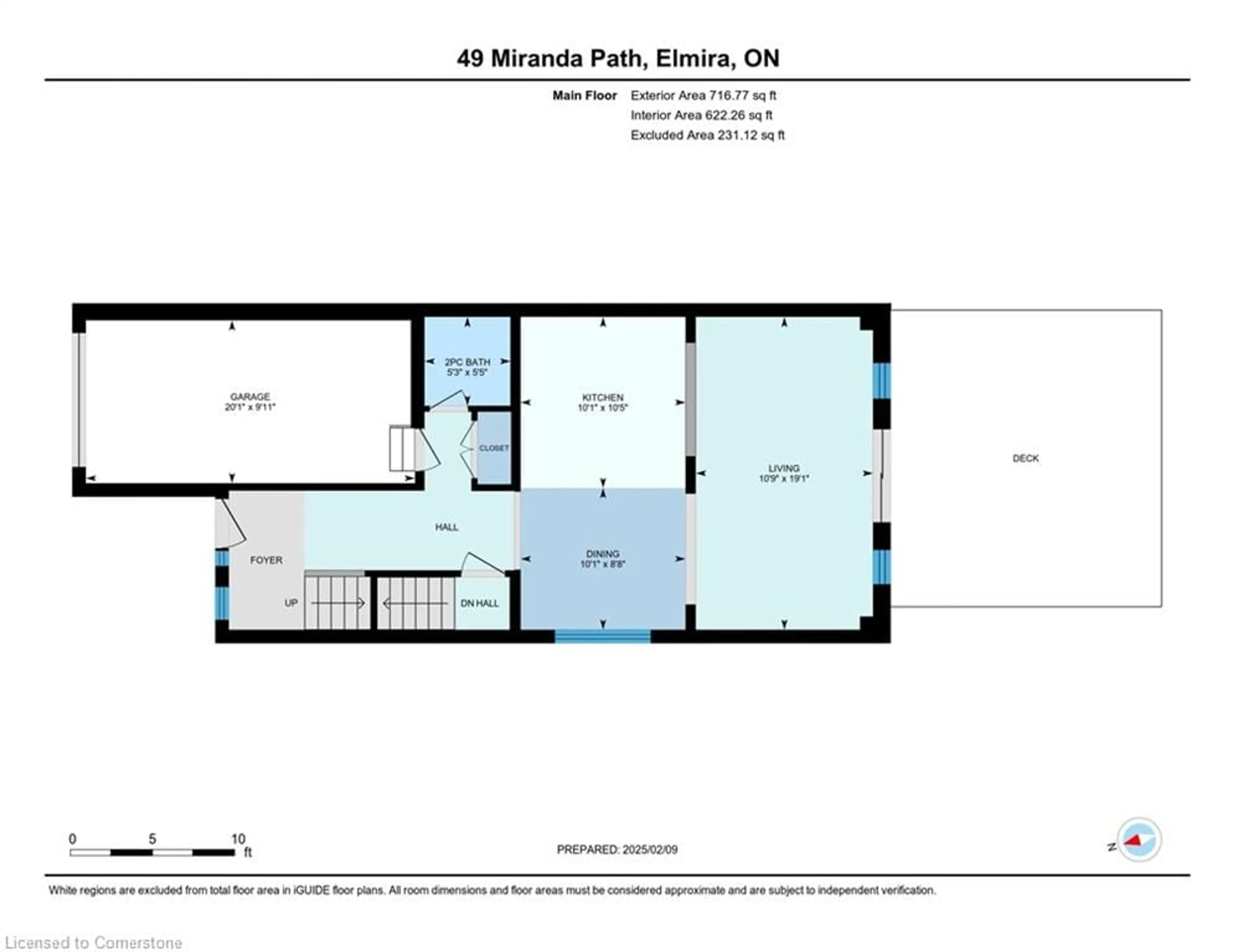 Floor plan for 49 Miranda Path, Elmira Ontario N3B 0A1