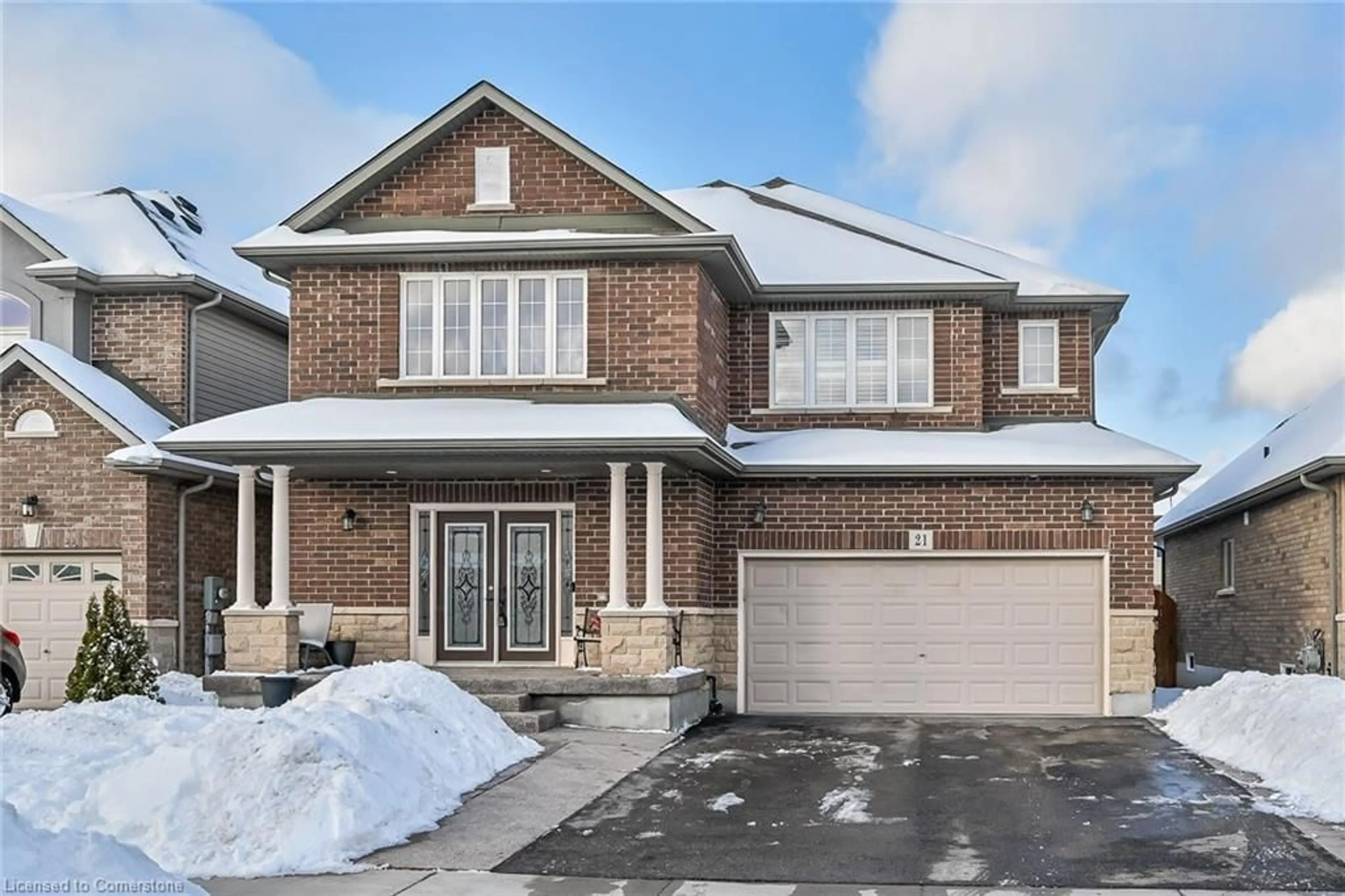 Home with brick exterior material, street for 21 Alden St, Hannon Ontario L0R 1P0