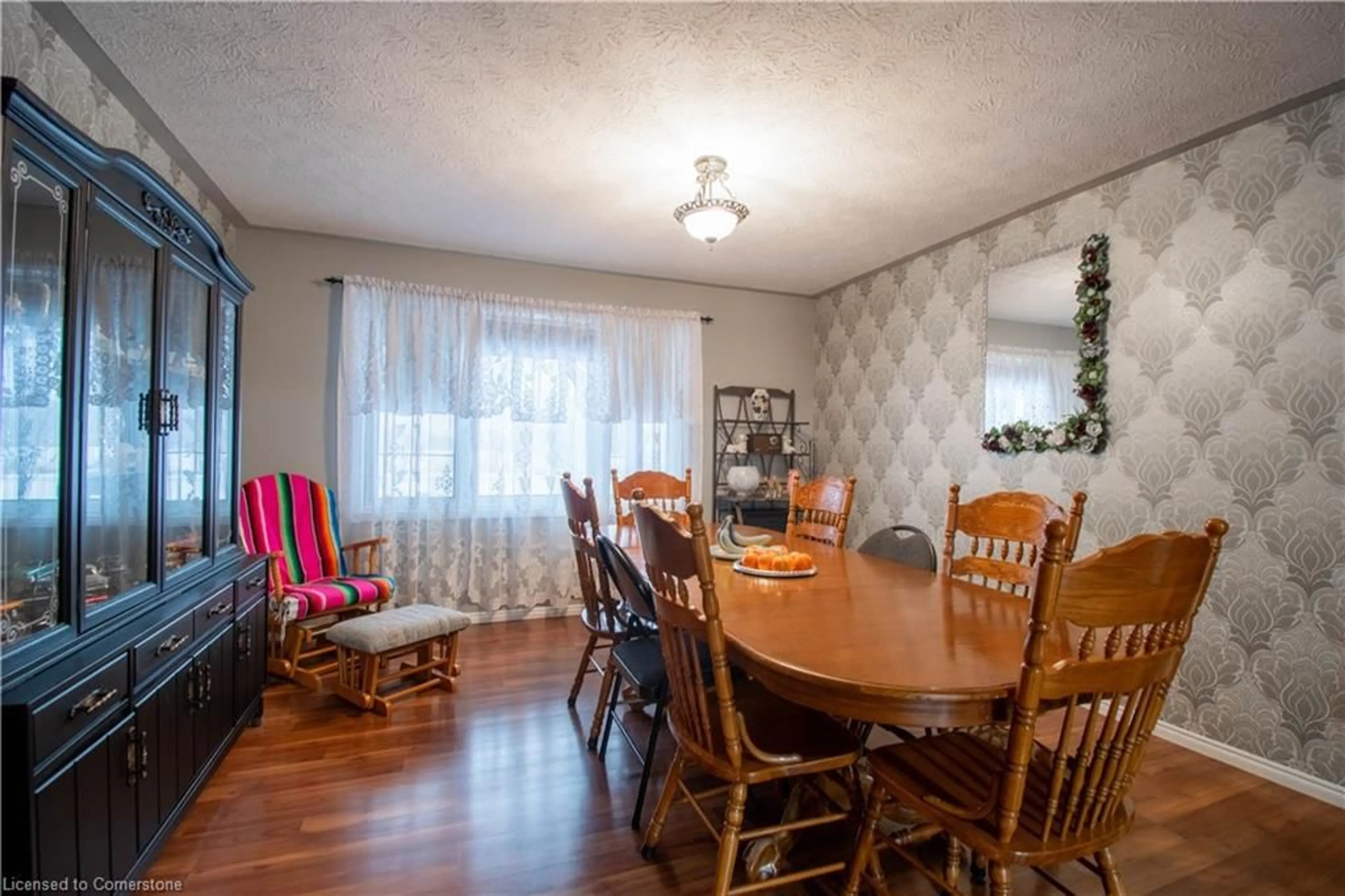 Dining room, wood/laminate floor for 760 Norfolk County 28 Rd, Norfolk County Ontario N0E 1G0