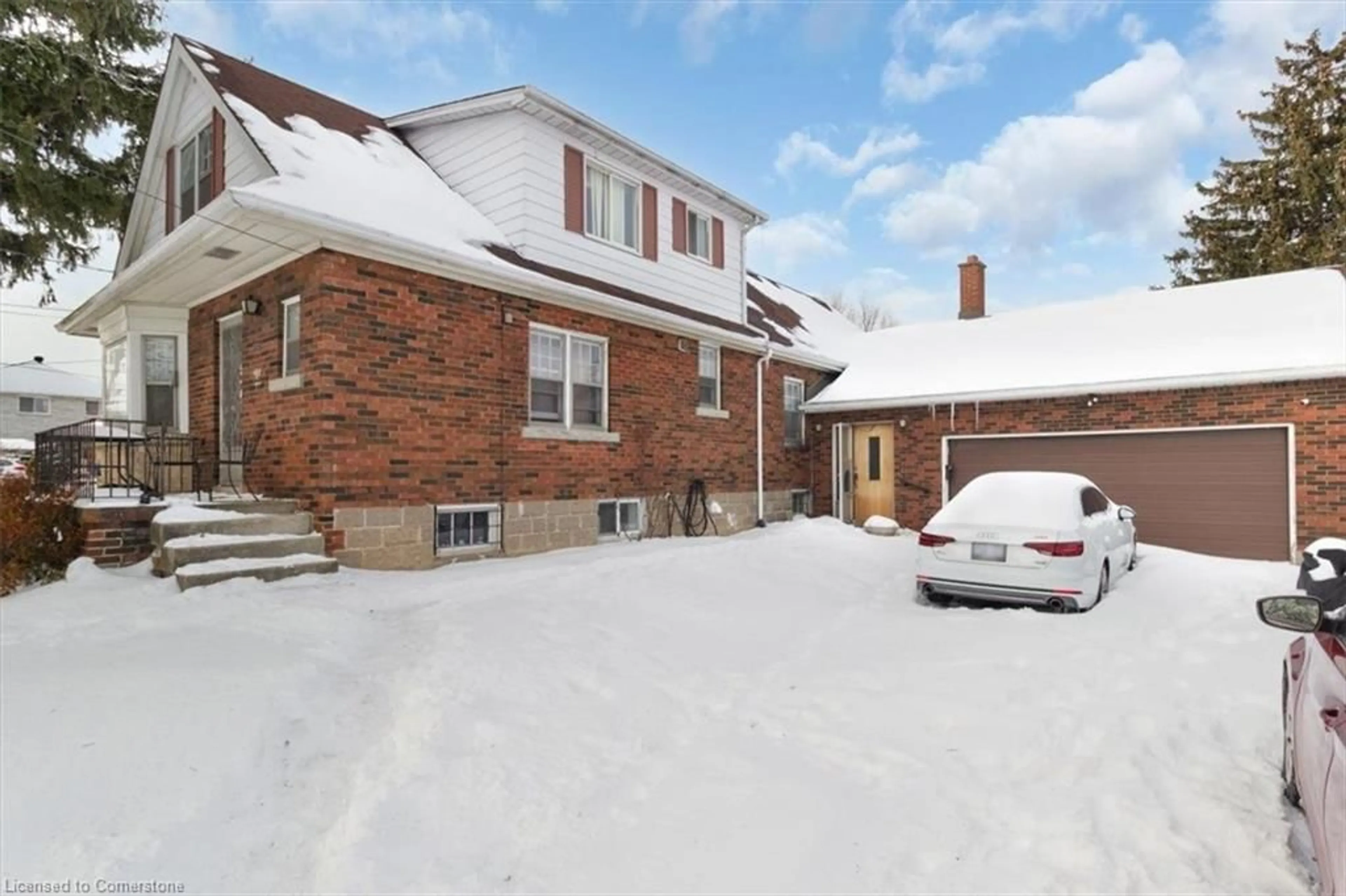 Home with brick exterior material, street for 171 Stone Church Rd, Hamilton Ontario L9B 1A8