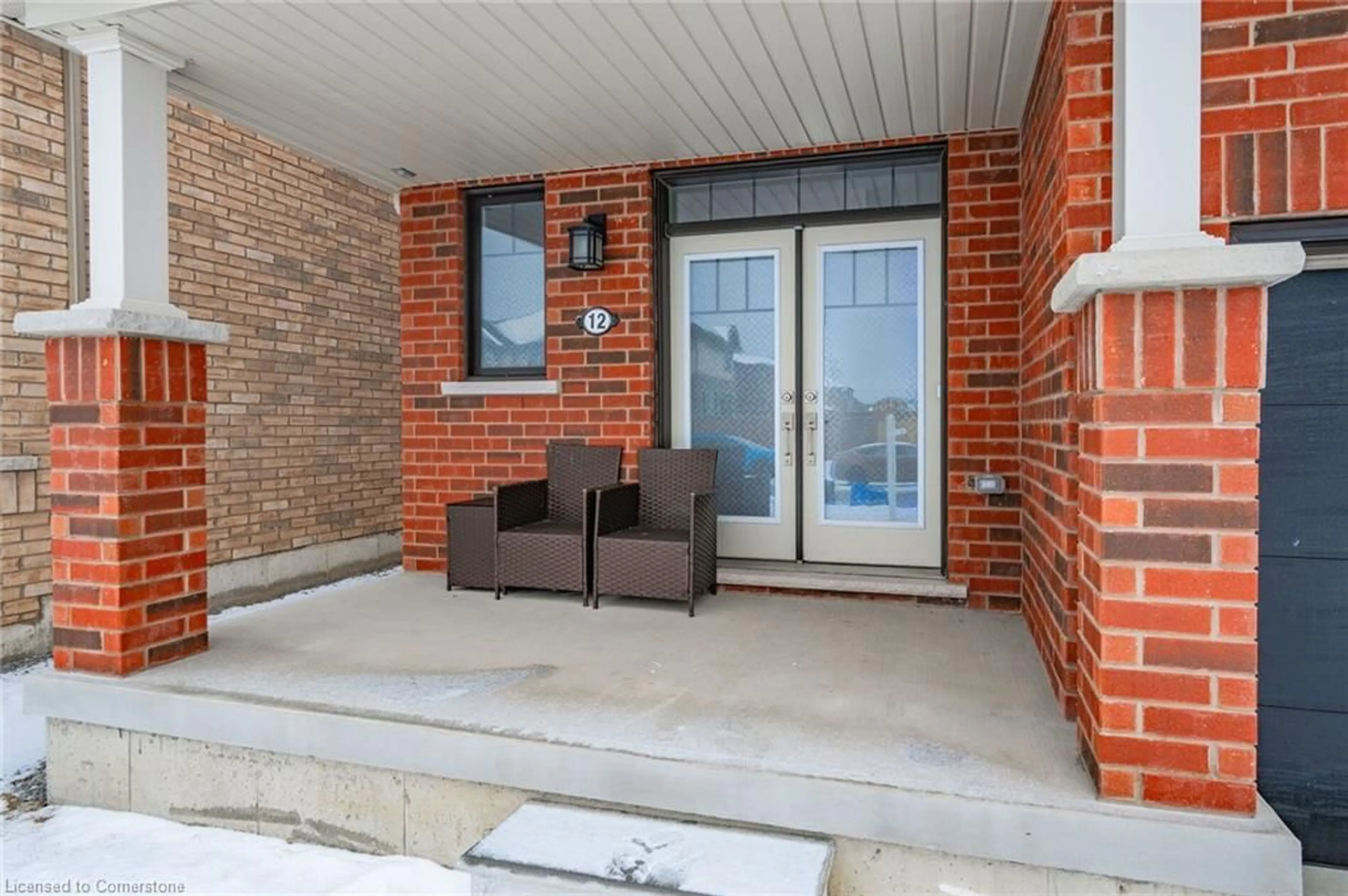 Patio, street for 12 Toffee Trail, Stoney Creek Ontario L8J 0M2