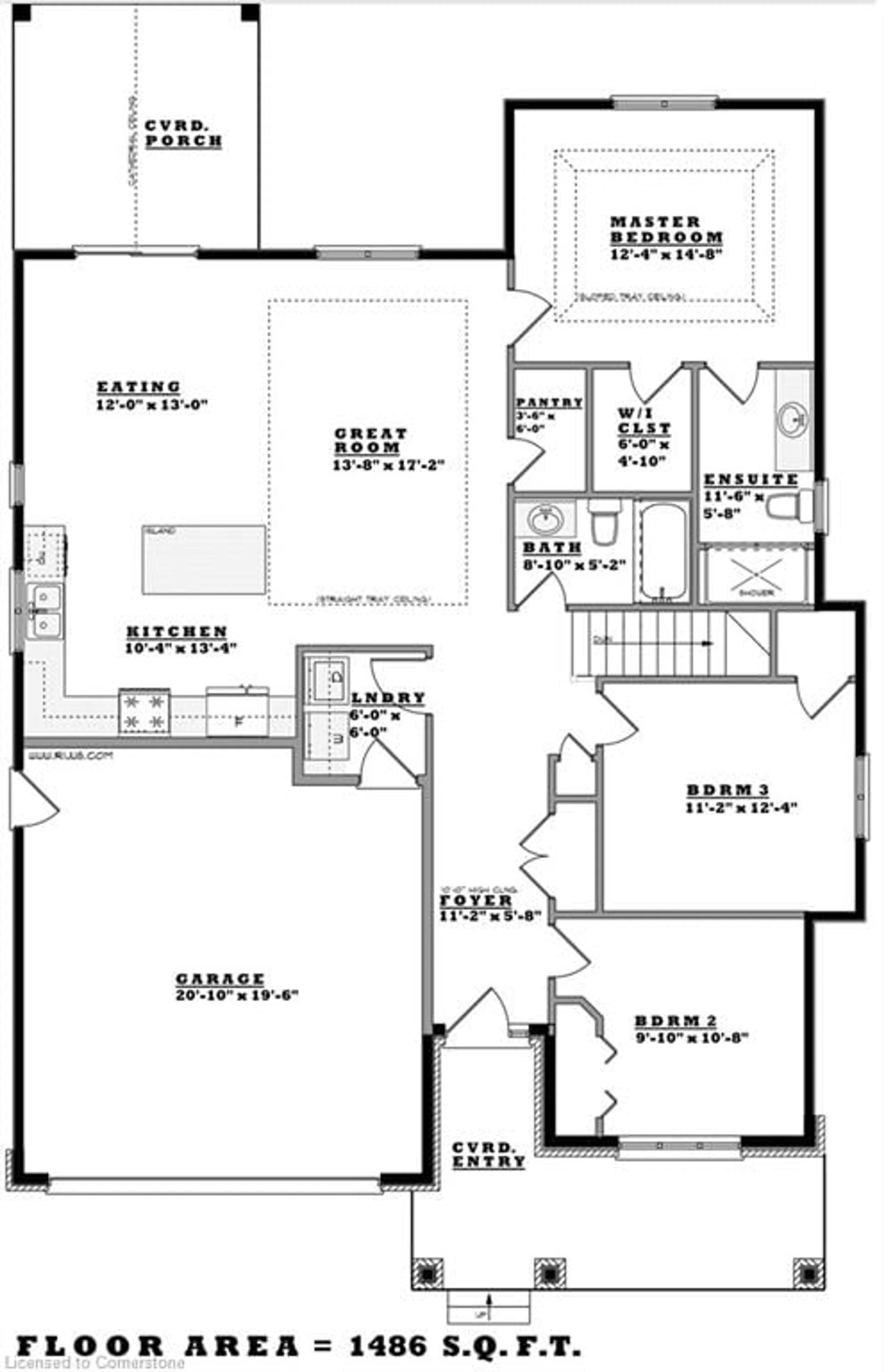 Floor plan for 69 Norfolk St, Waterford Ontario N0E 1Y0