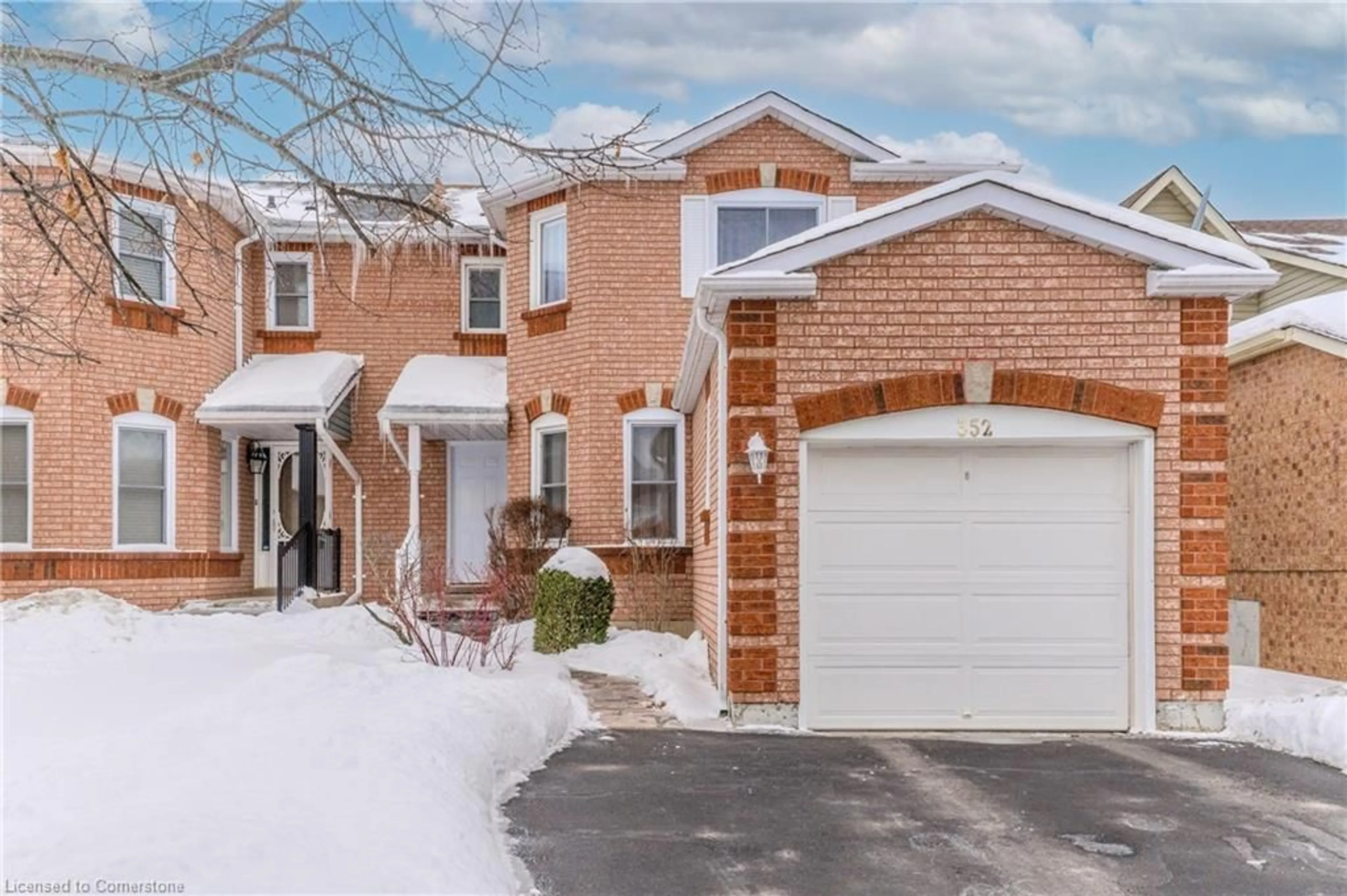 Home with brick exterior material, street for 352 Christopher Dr, Cambridge Ontario N1P 1B9