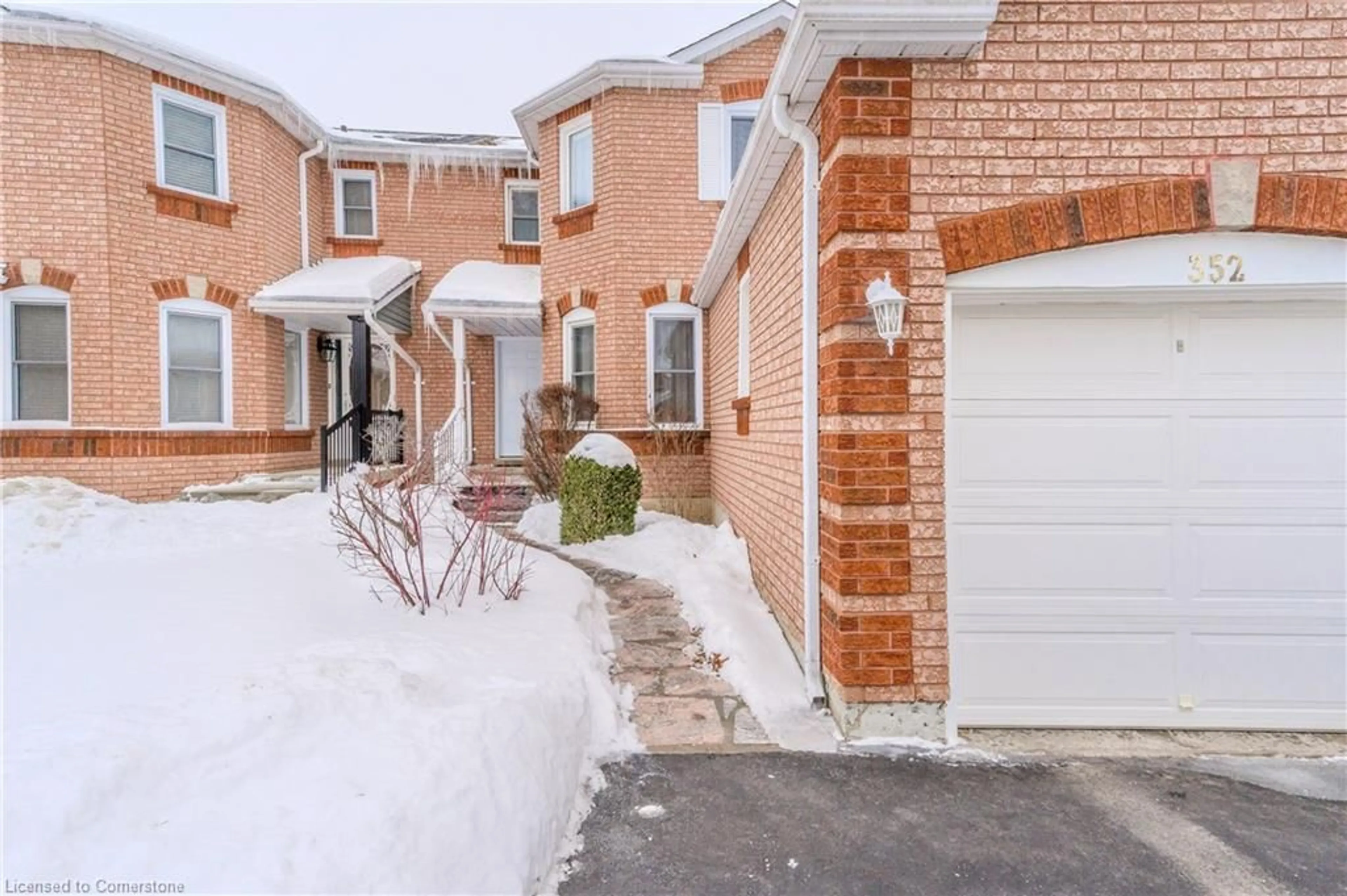 Home with brick exterior material, street for 352 Christopher Dr, Cambridge Ontario N1P 1B9