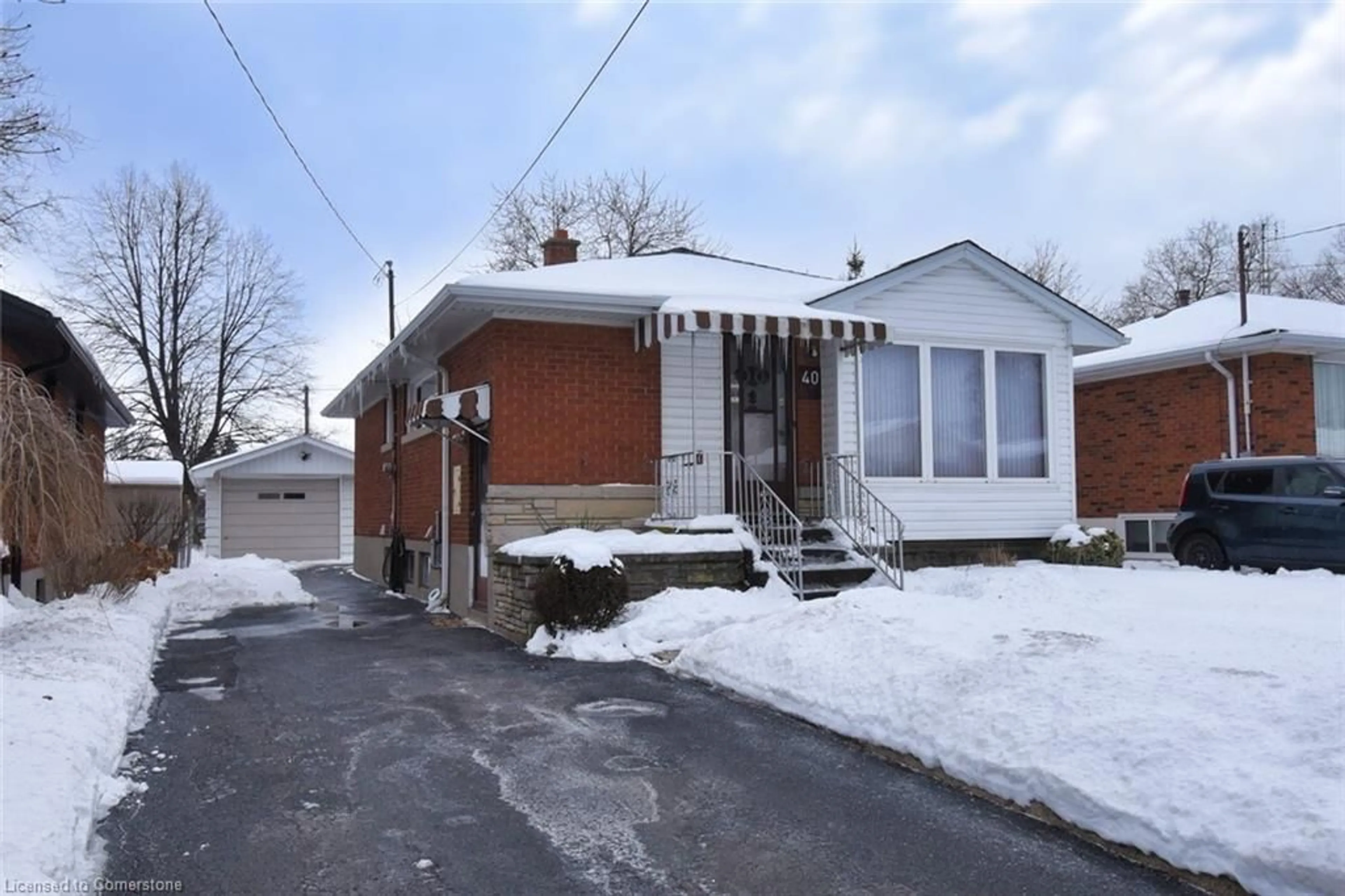 Home with brick exterior material, street for 40 Seeley Ave, Hamilton Ontario L8V 2G8