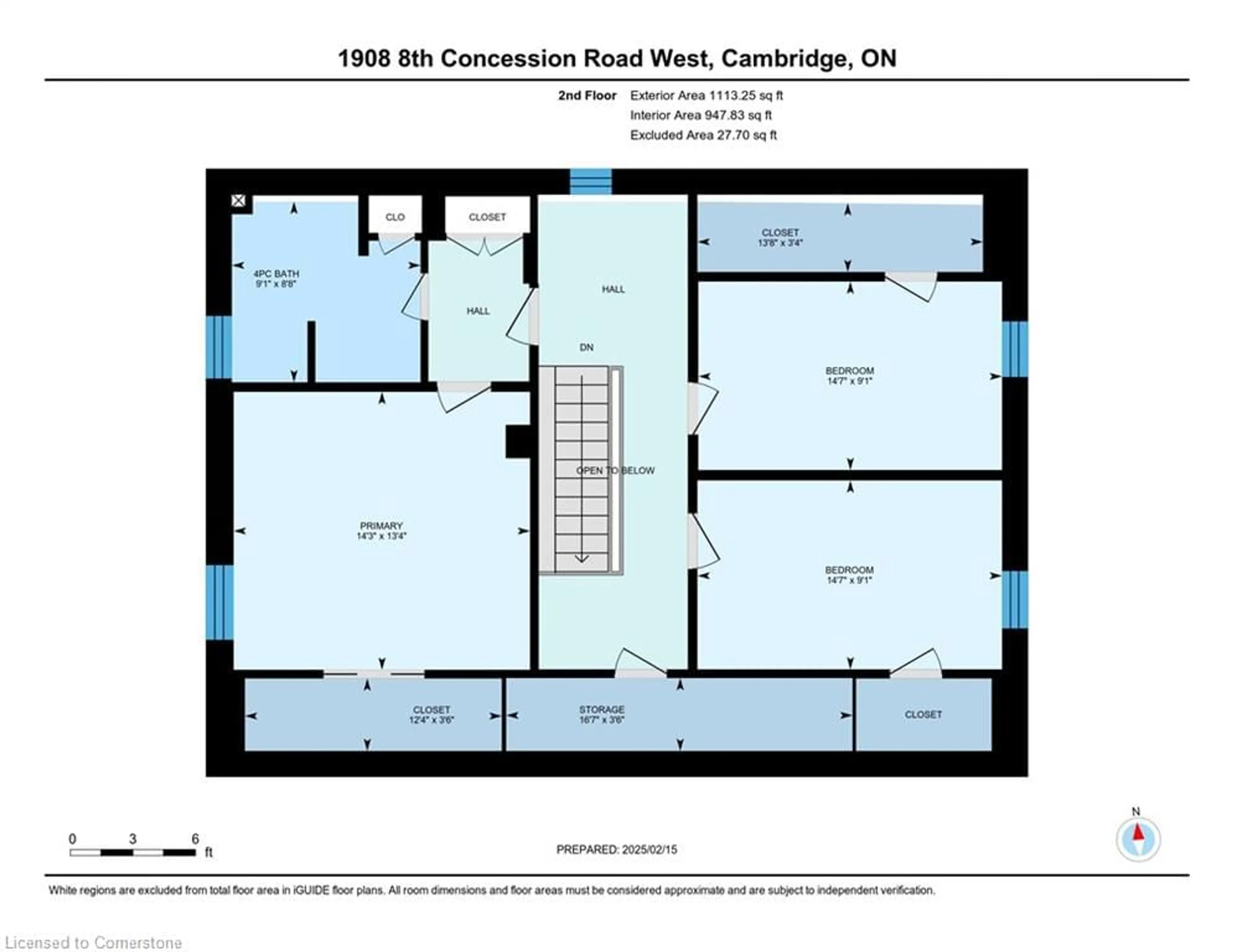 Floor plan for 1905 Concession 8 Rd, Flamborough Ontario N1R 5S2