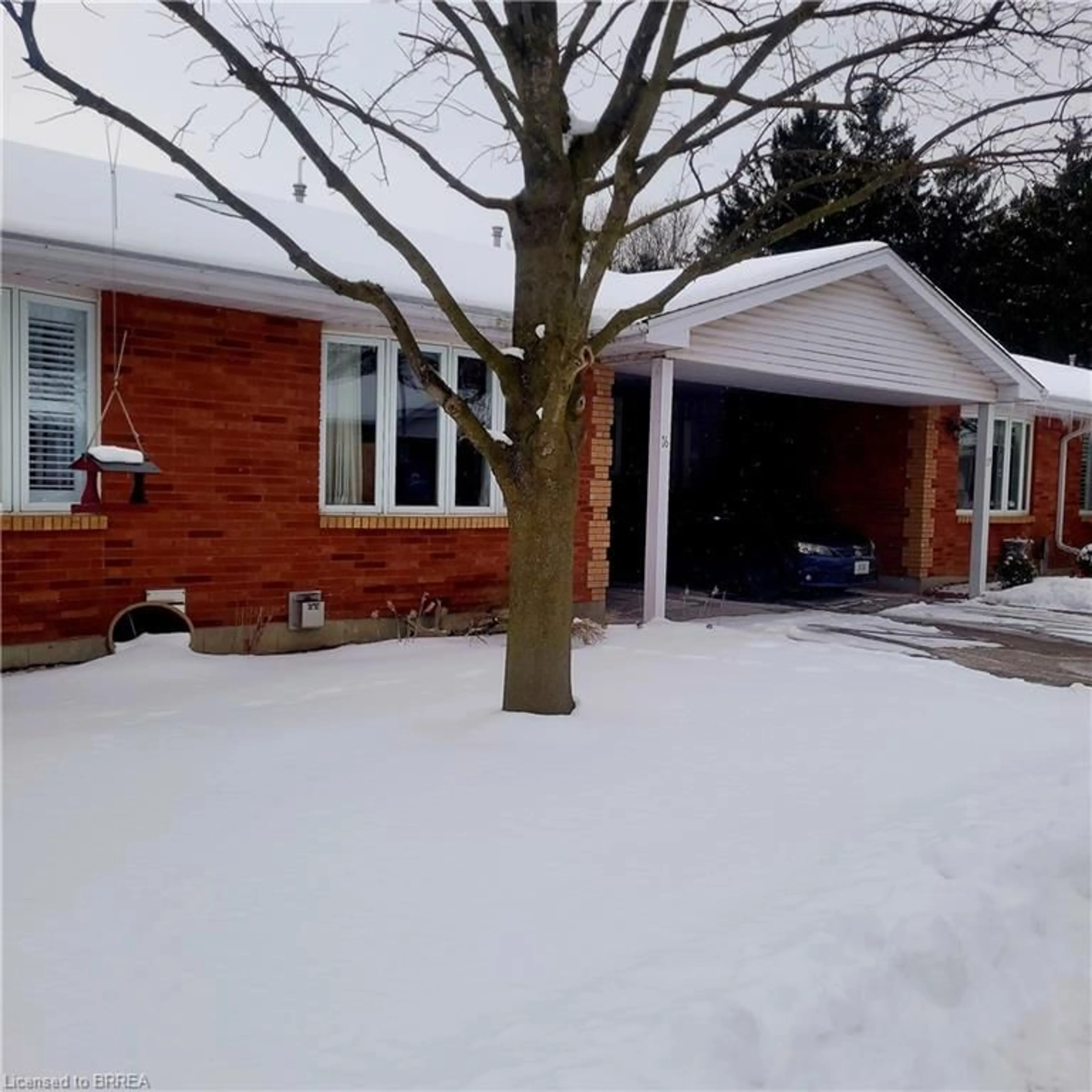 Home with brick exterior material, street for 1030 Colborne St #16, Brantford Ontario N3S 3T6