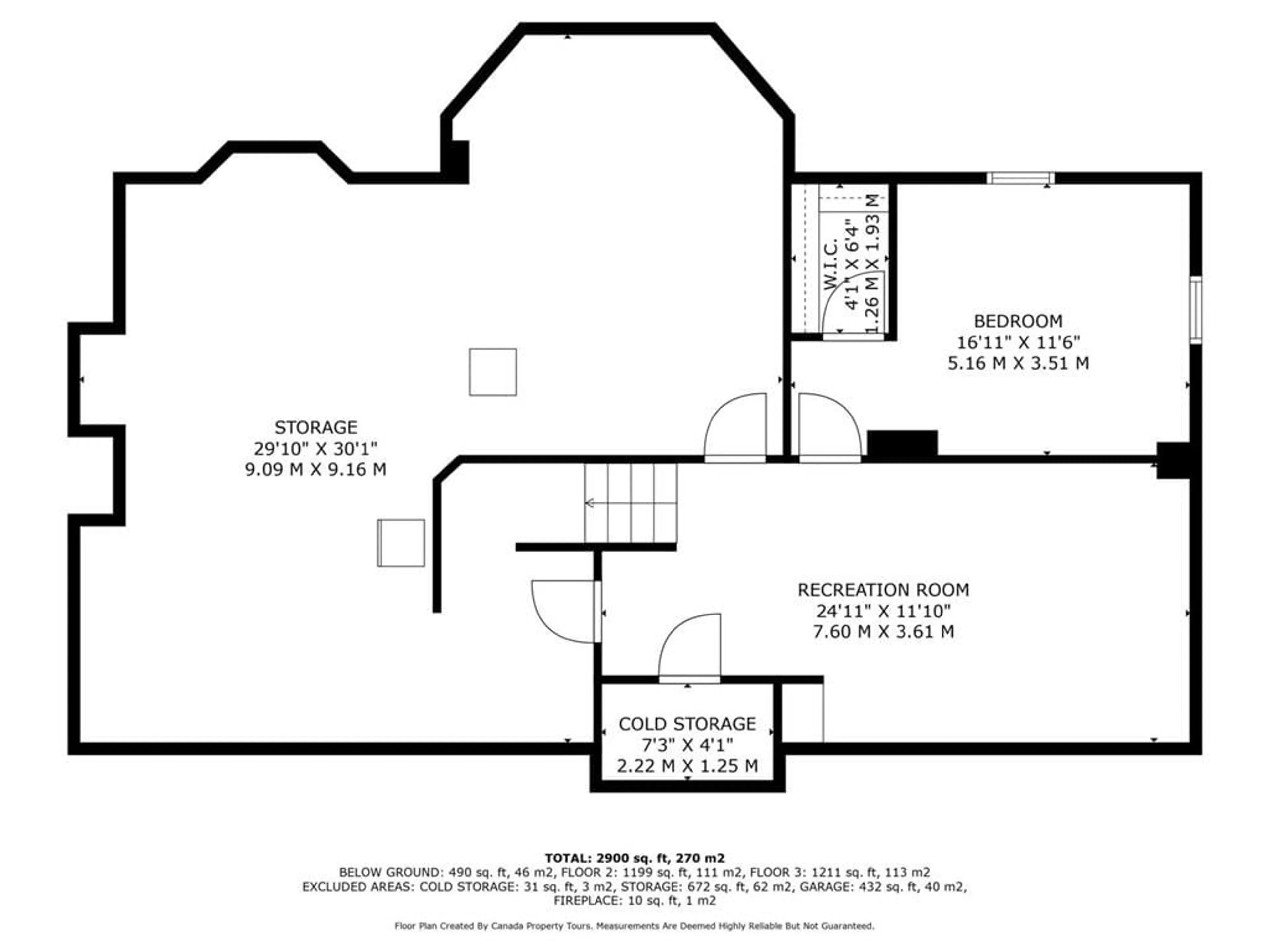 Floor plan for 72 Craig Cres, Georgetown Ontario L7G 5K3