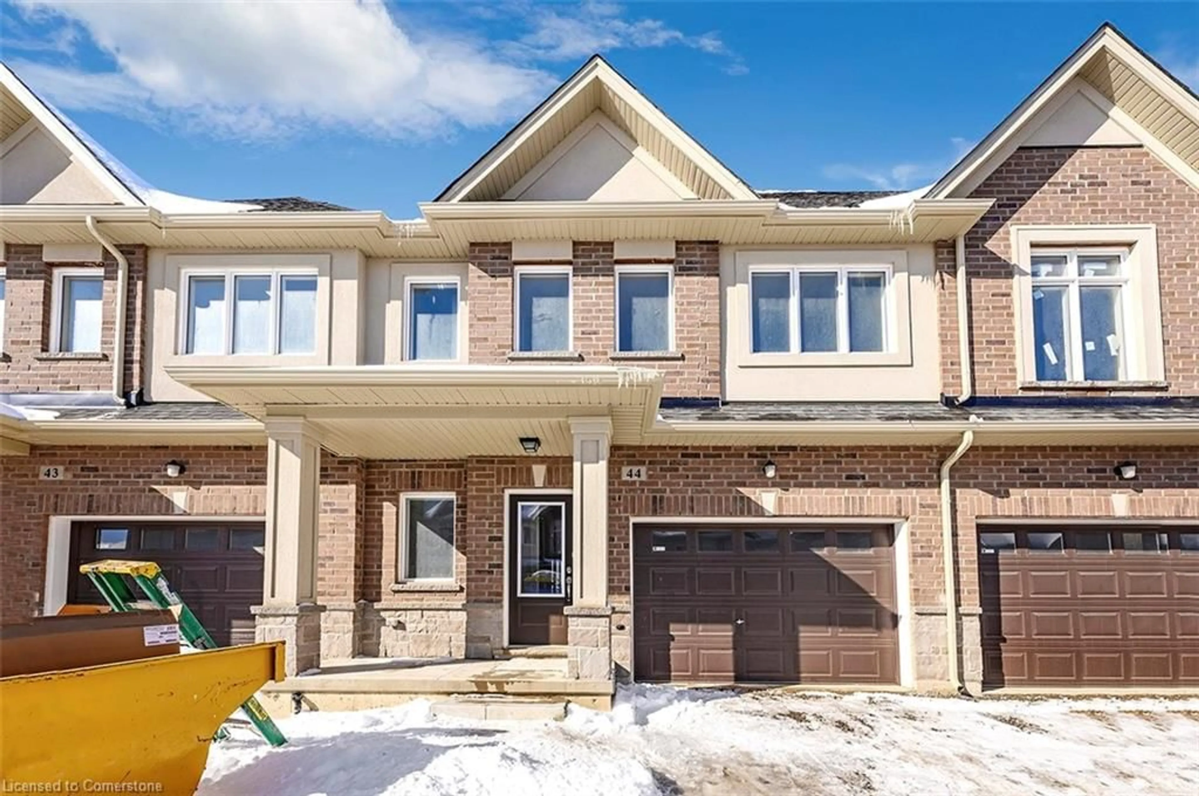 Home with brick exterior material, street for 205 Thames Way #44, Hamilton Ontario L0R 1W0