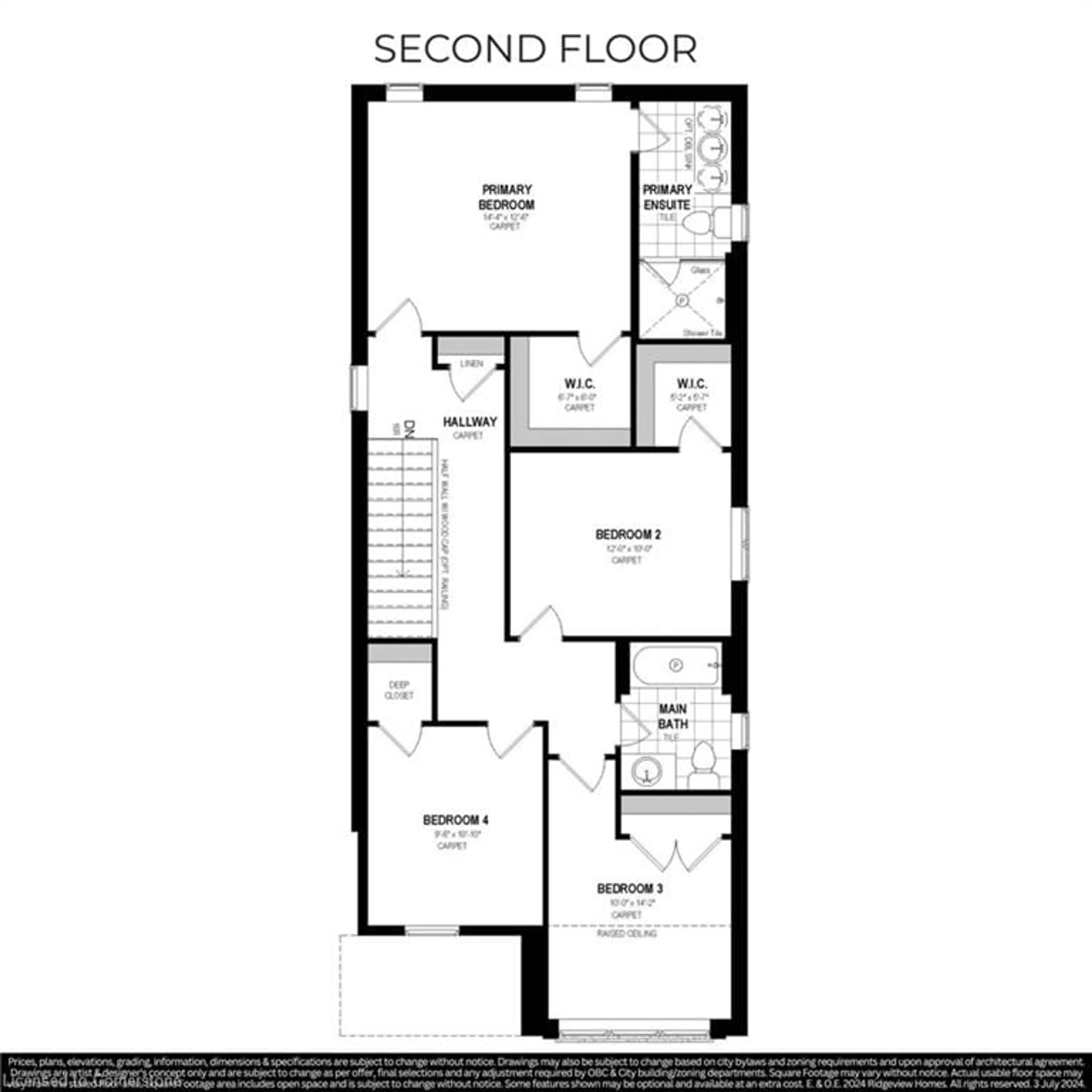 Floor plan for LOT 17 Rivergreen Cres, Cambridge Ontario N1S 0E5