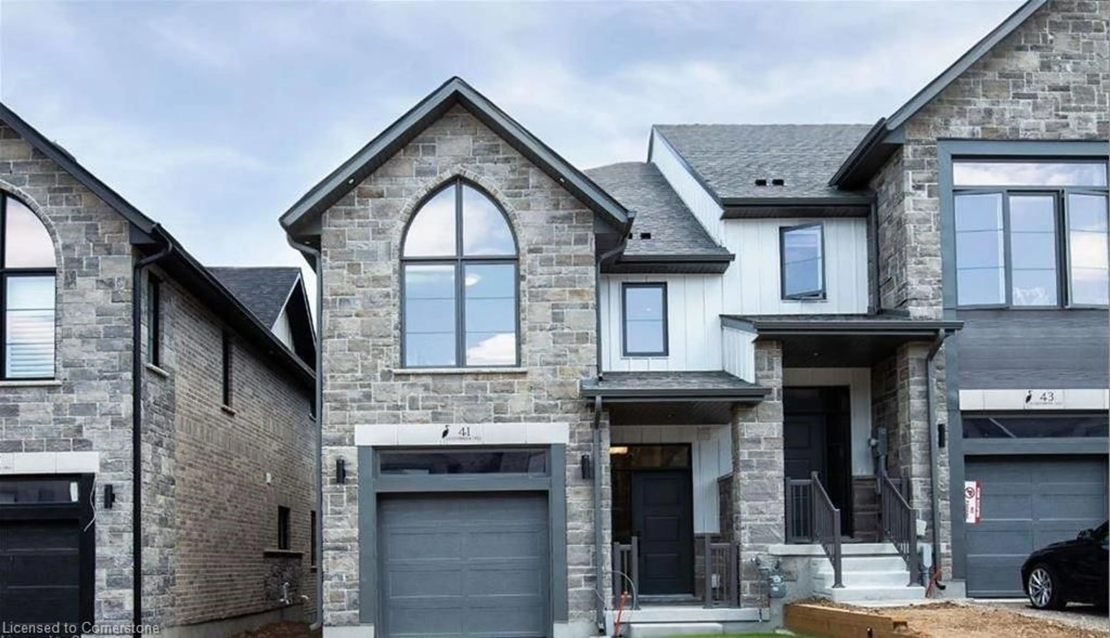 Home with brick exterior material, street for 41 Queensbrook Cres, Cambridge Ontario N1S 0E5