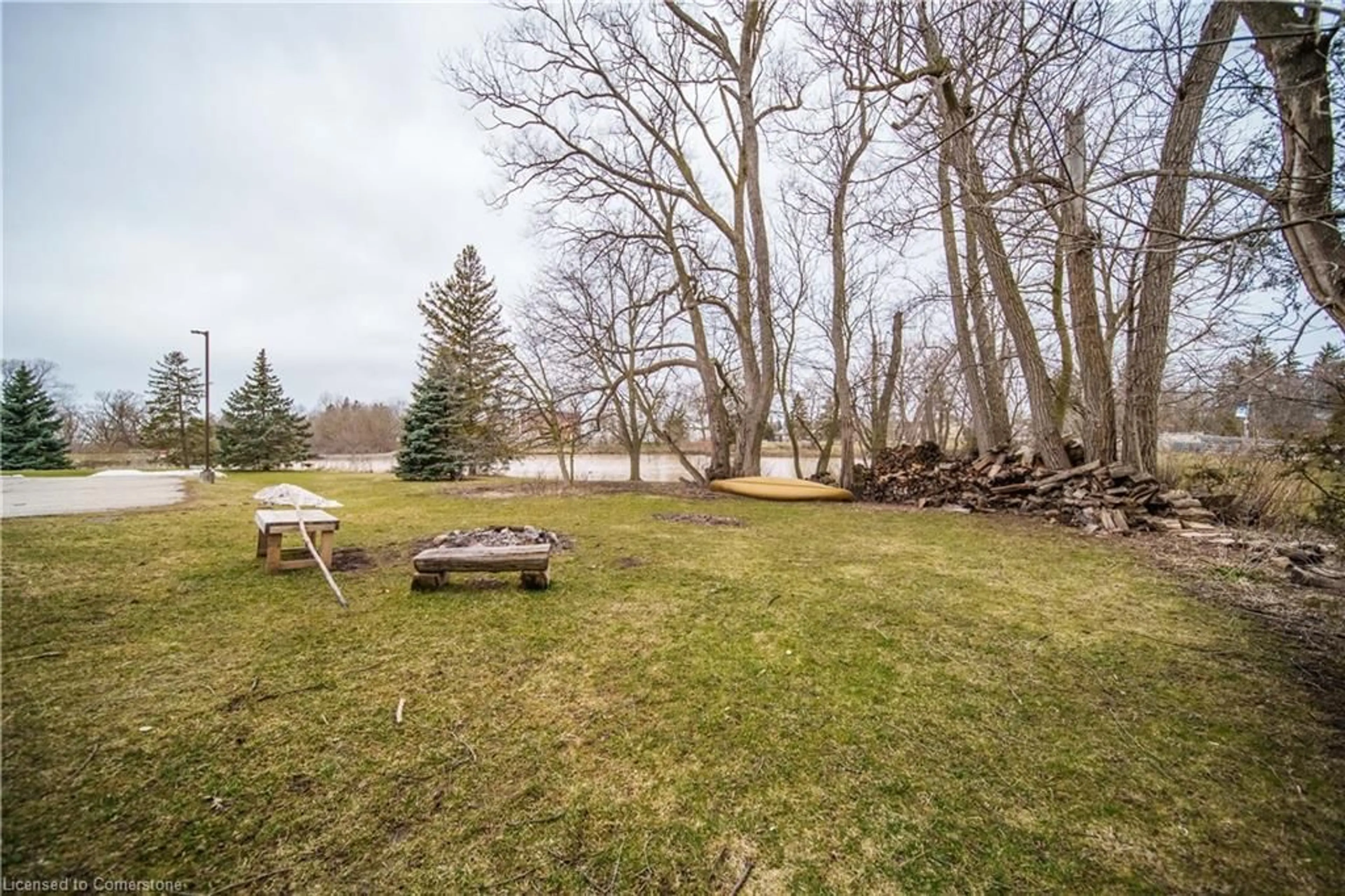 Patio, forest/trees view for 136 Foundry St, Baden Ontario N3A 2P7