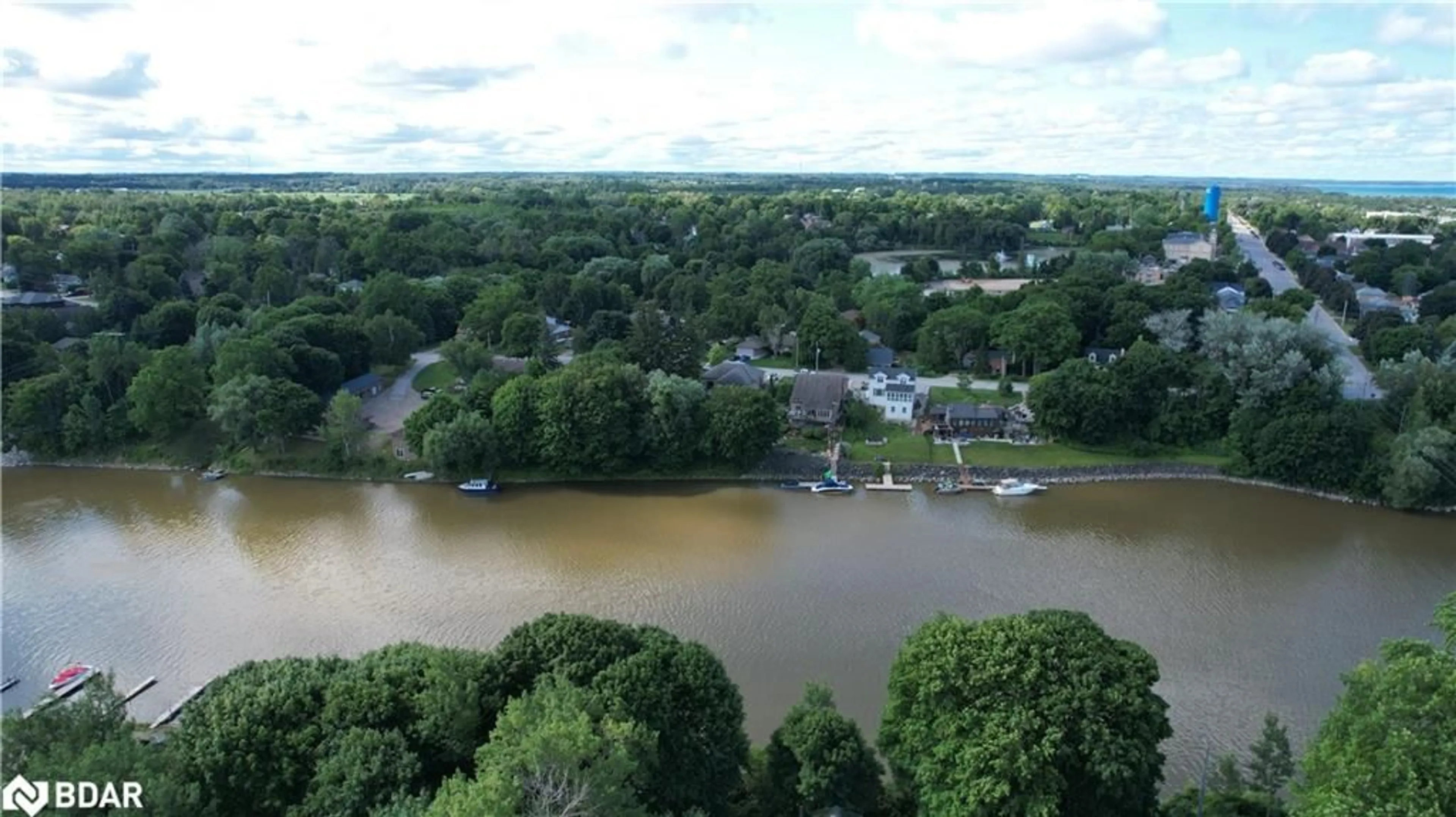 A pic from outside/outdoor area/front of a property/back of a property/a pic from drone, water/lake/river/ocean view for N/A South Rankin St, Southampton Ontario N0H 2L0