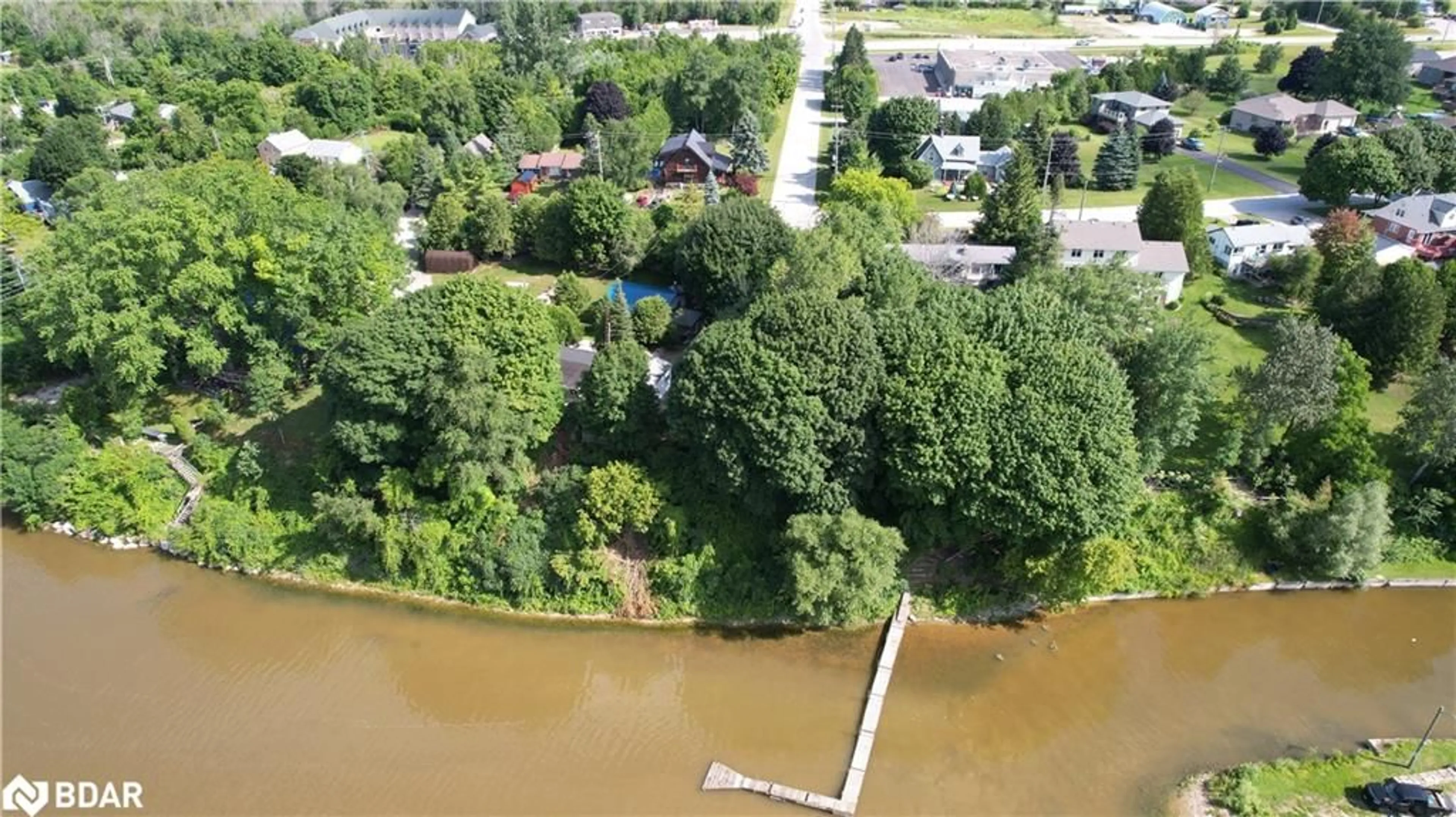 A pic from outside/outdoor area/front of a property/back of a property/a pic from drone, water/lake/river/ocean view for N/A South Rankin St, Southampton Ontario N0H 2L0