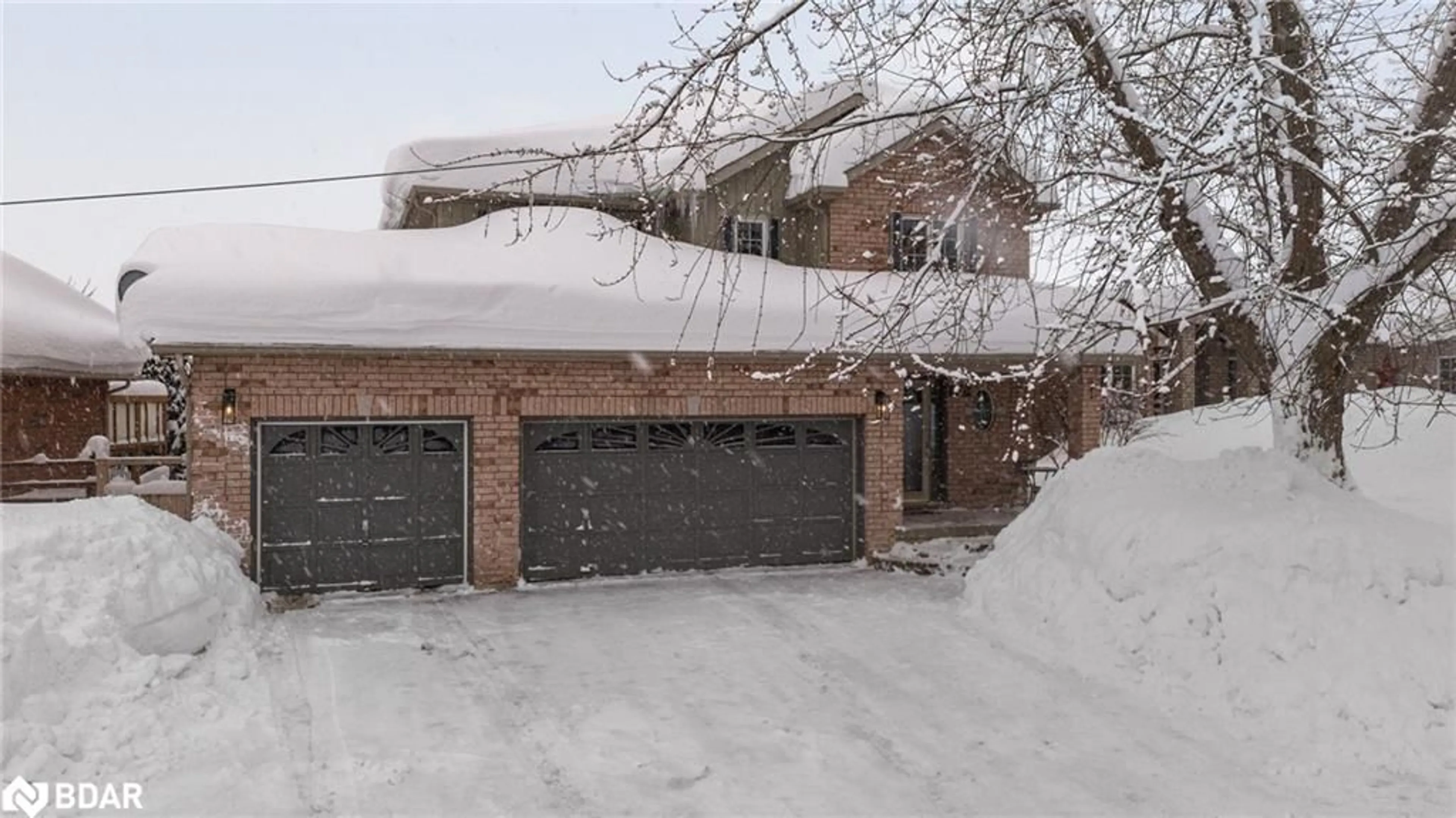 Home with brick exterior material, street for 3173 Bass Lake Side Road E, Orillia Ontario L3V 7Y4