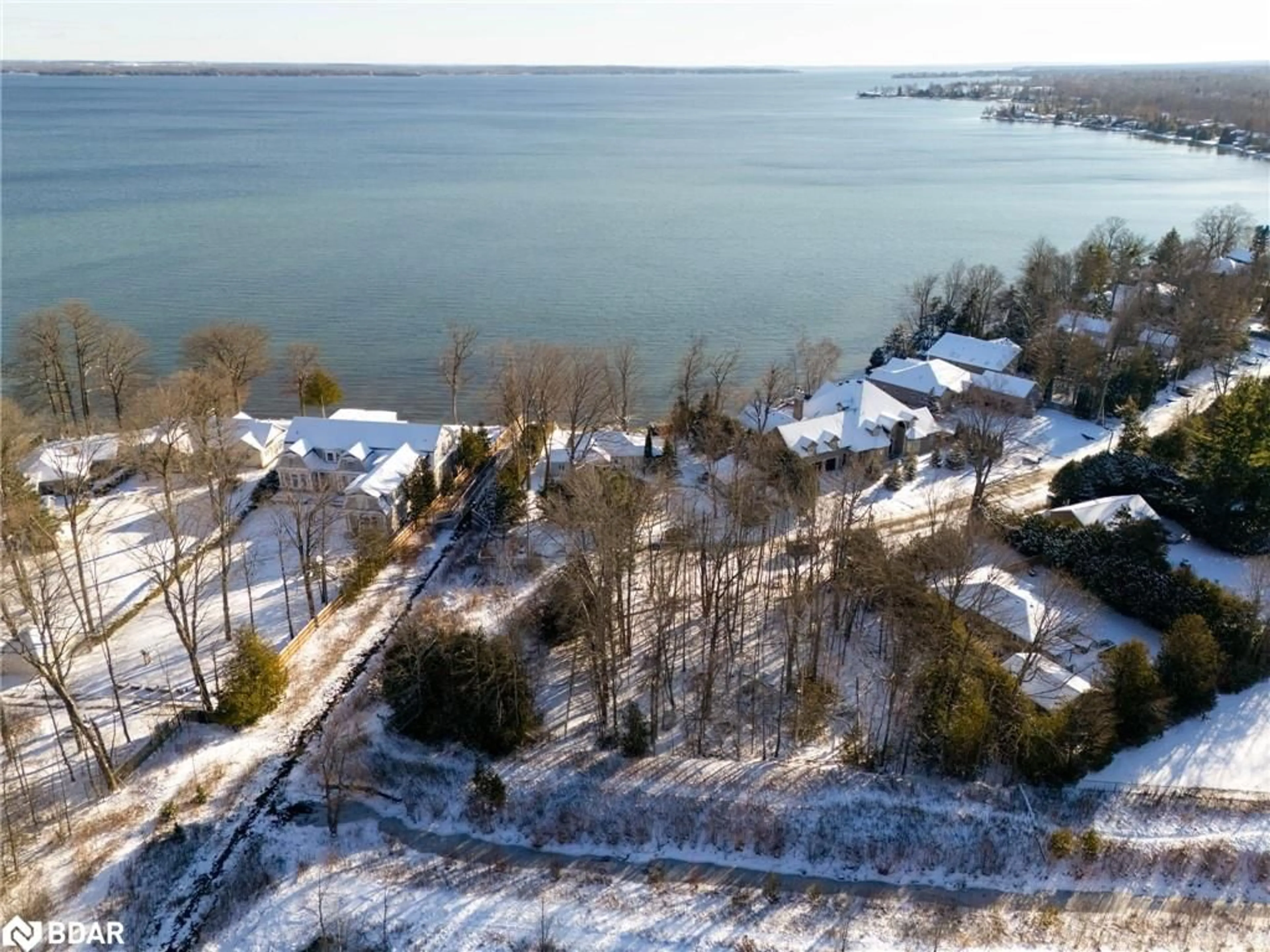 A pic from outside/outdoor area/front of a property/back of a property/a pic from drone, water/lake/river/ocean view for LOT 30 & PART L Purvis St, Innisfil Ontario L9S 3K4