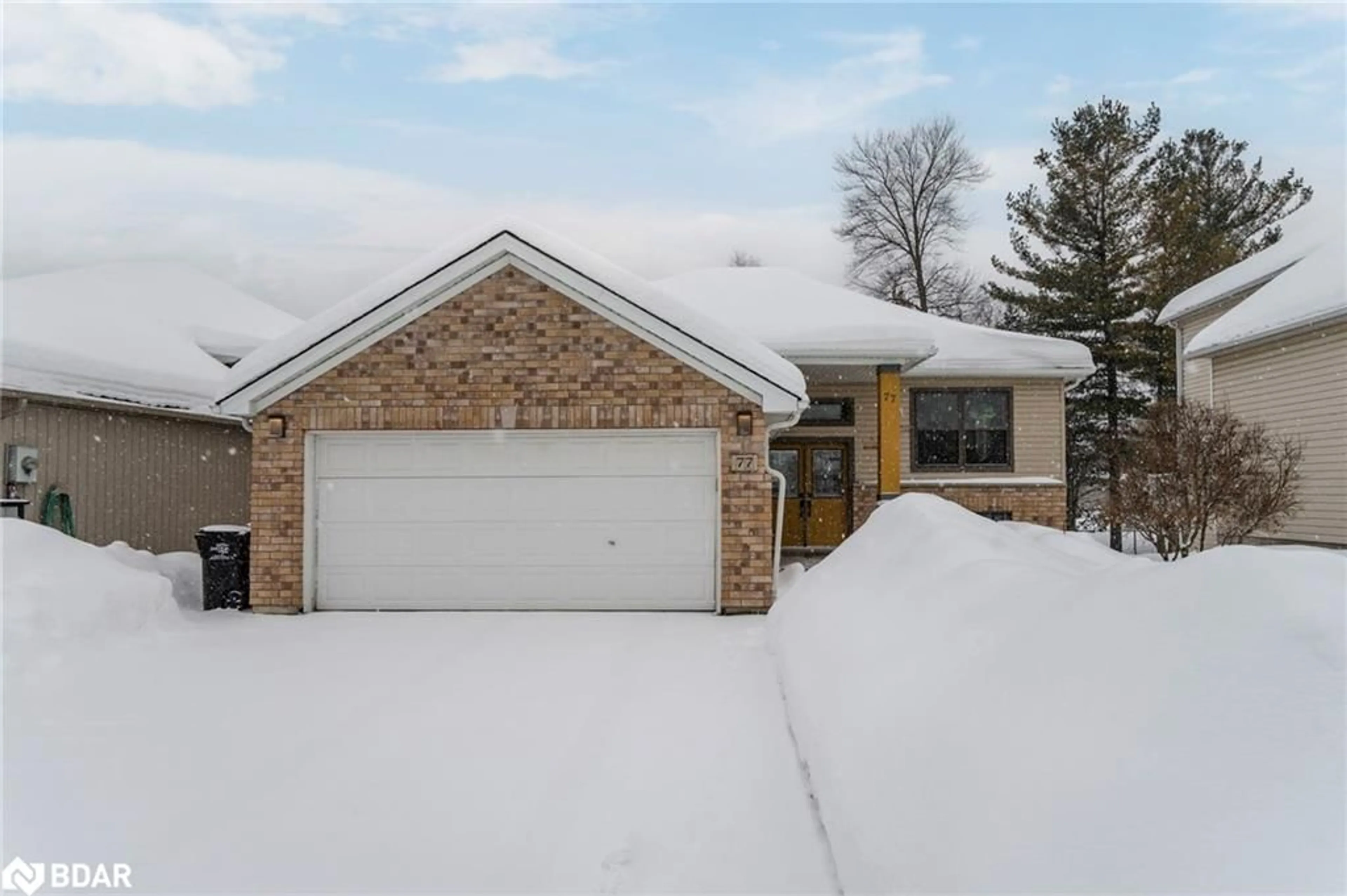 Home with brick exterior material, street for 77 Armeda Clow Cres, Angus Ontario L3W 0H6