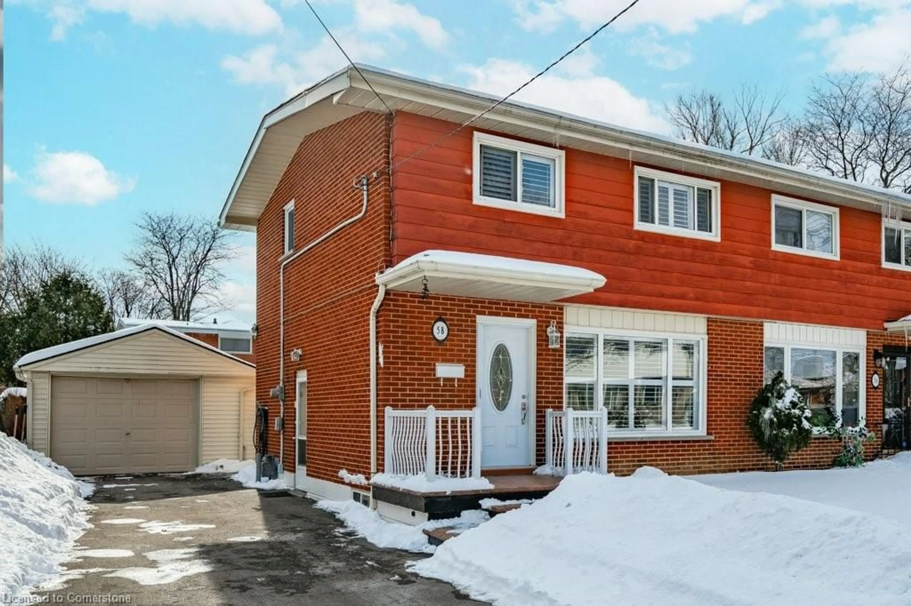 Home with brick exterior material, street for 58 Luscombe St, Hamilton Ontario L9A 2J8