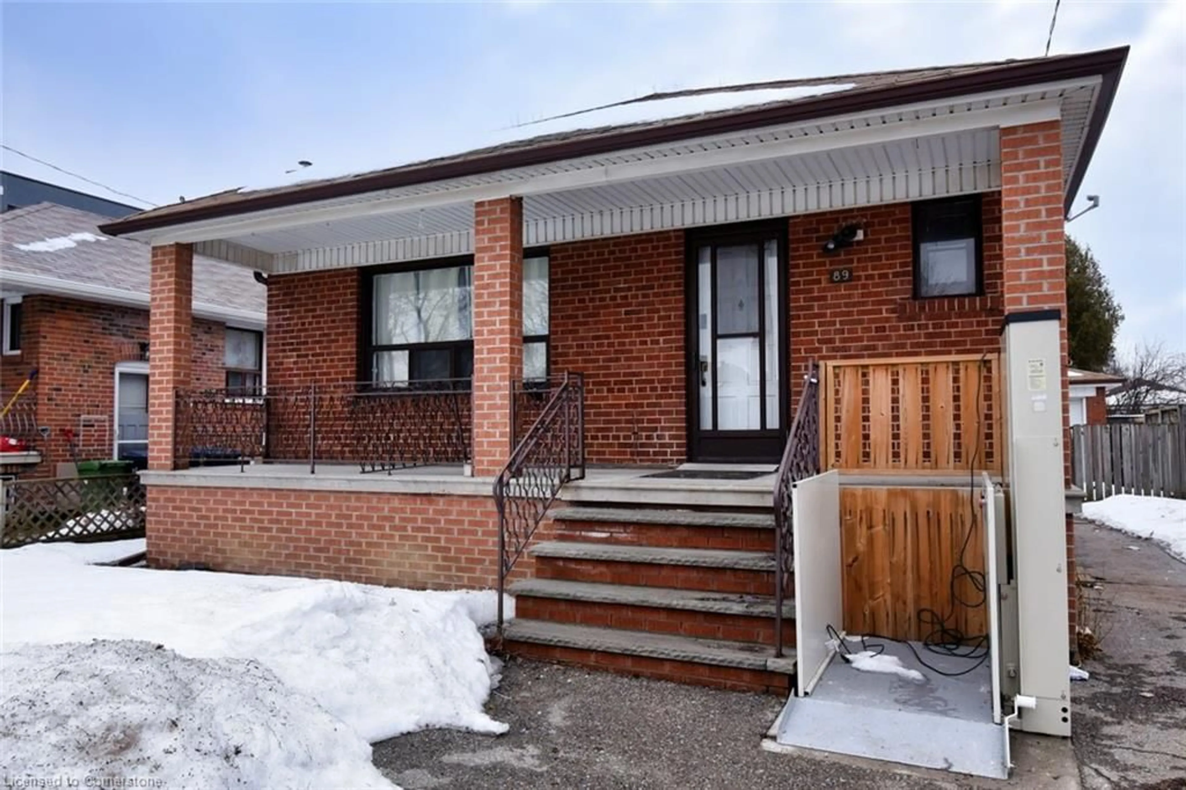 Home with brick exterior material, street for 89 North Carson St, Etobicoke Ontario M8W 4C6