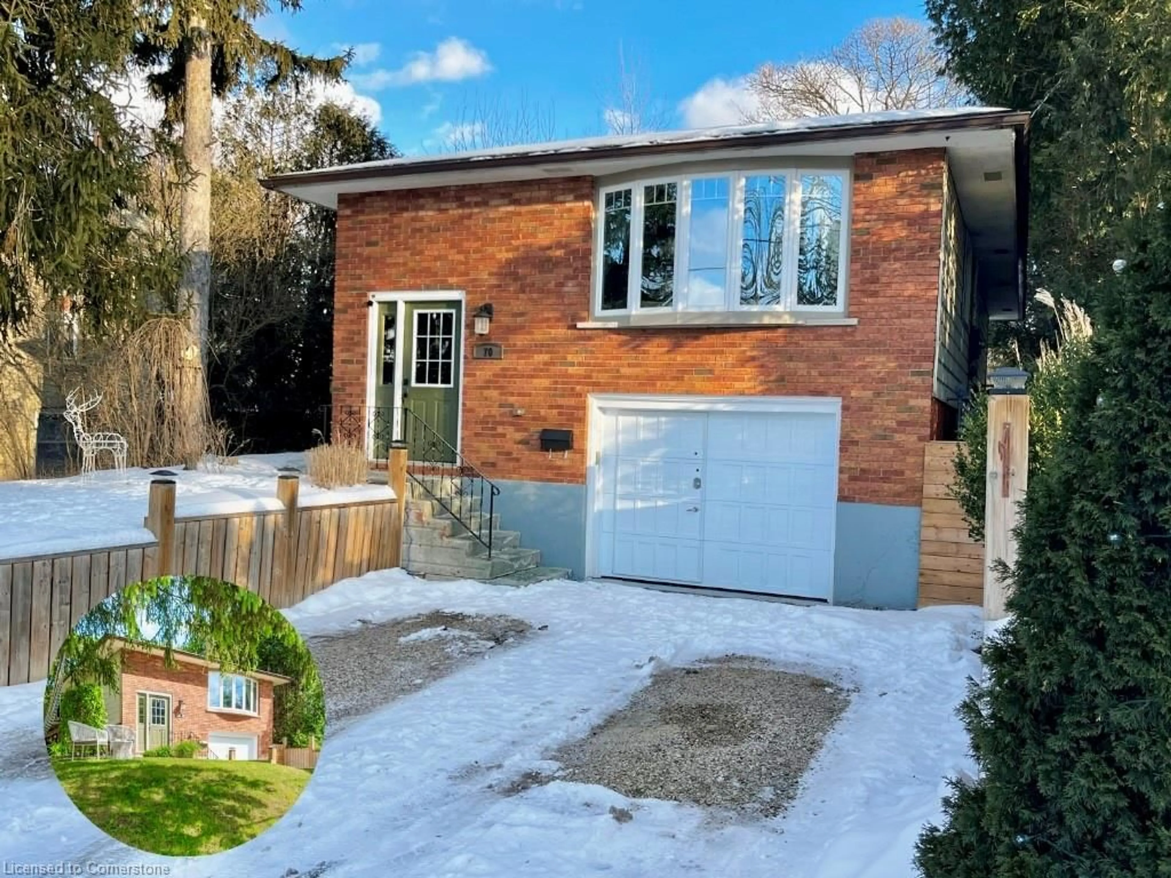 Home with brick exterior material, street for 70 Bergey St, Cambridge Ontario N3C 1P6