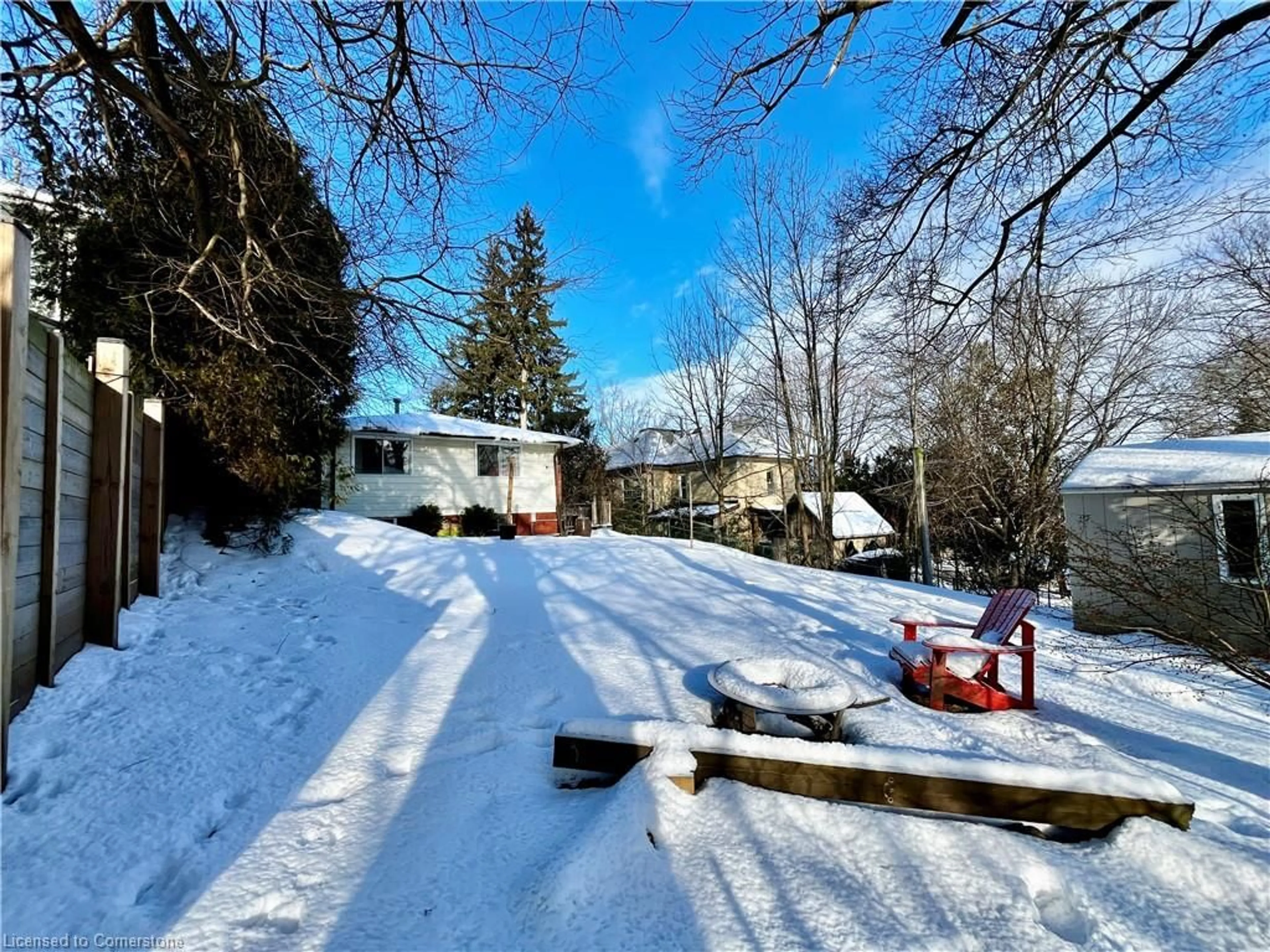 A pic from outside/outdoor area/front of a property/back of a property/a pic from drone, unknown for 70 Bergey St, Cambridge Ontario N3C 1P6