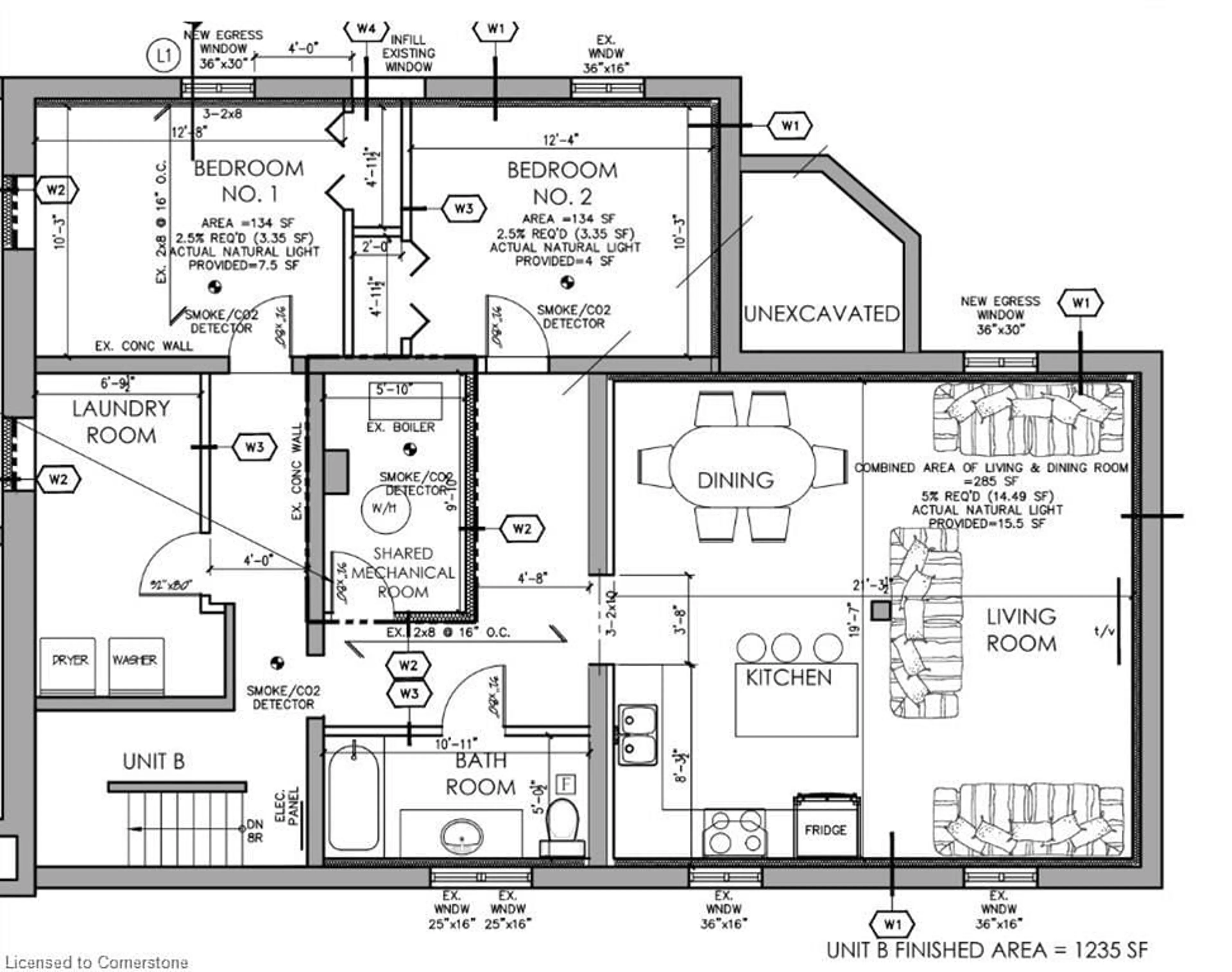 Floor plan for 132 Merner Ave, Kitchener Ontario N2H 1X8