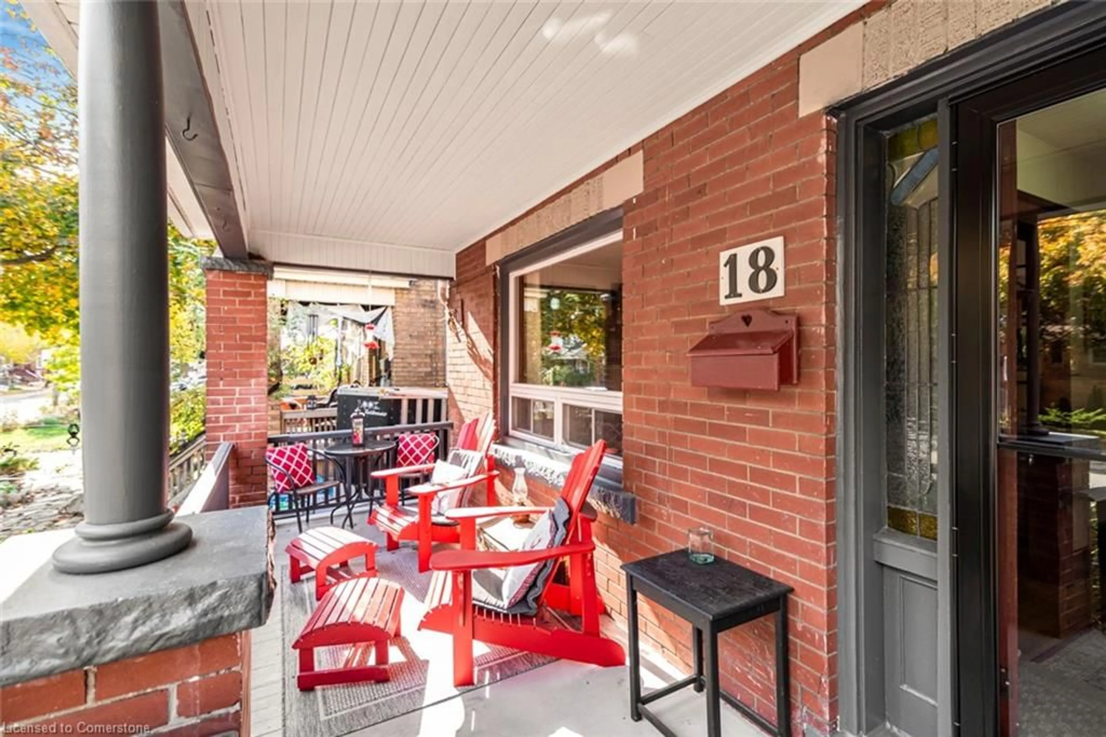 Patio, street for 18 Cliff Ave, Hamilton Ontario L8V 2R9